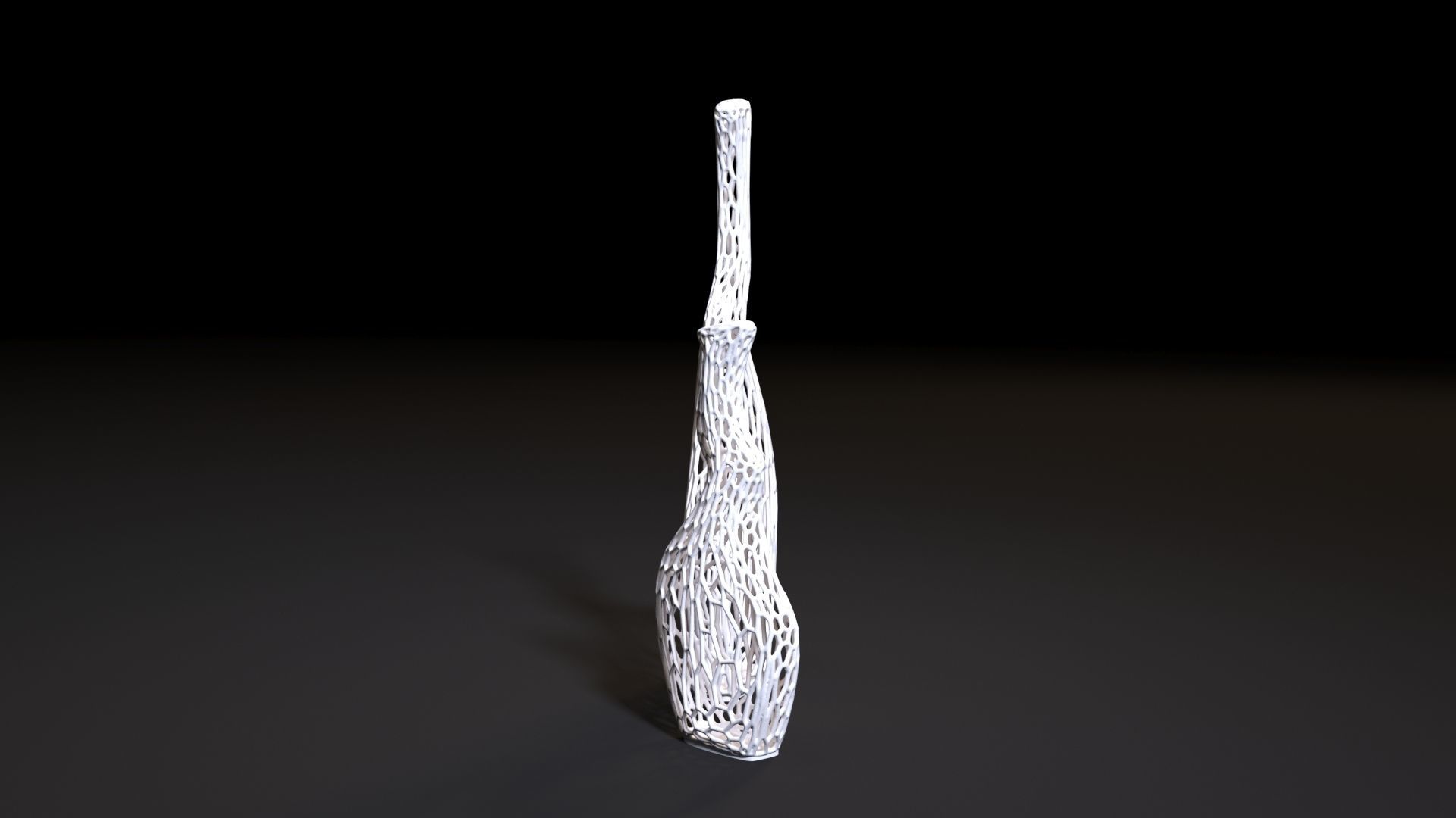 vase voronoi 3D print model_10