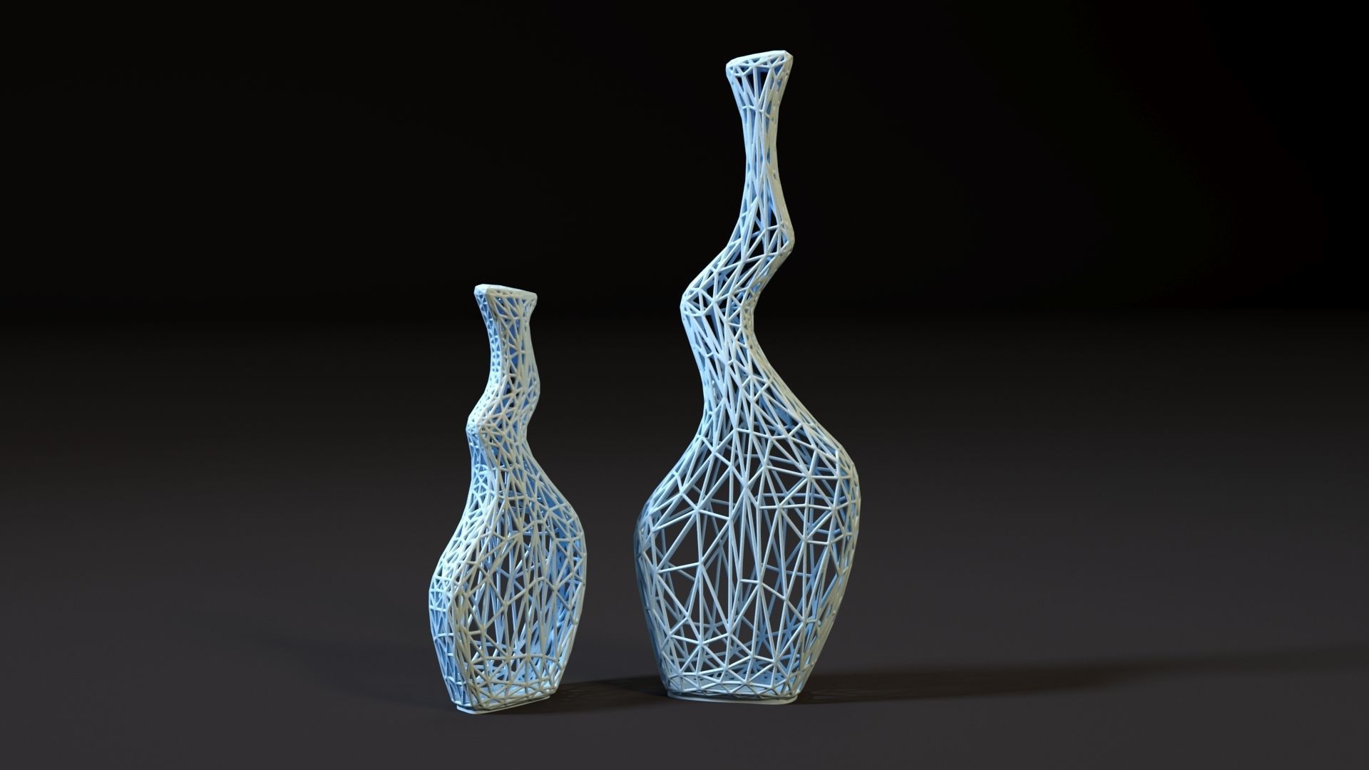 vase voronoi 3D print model_15