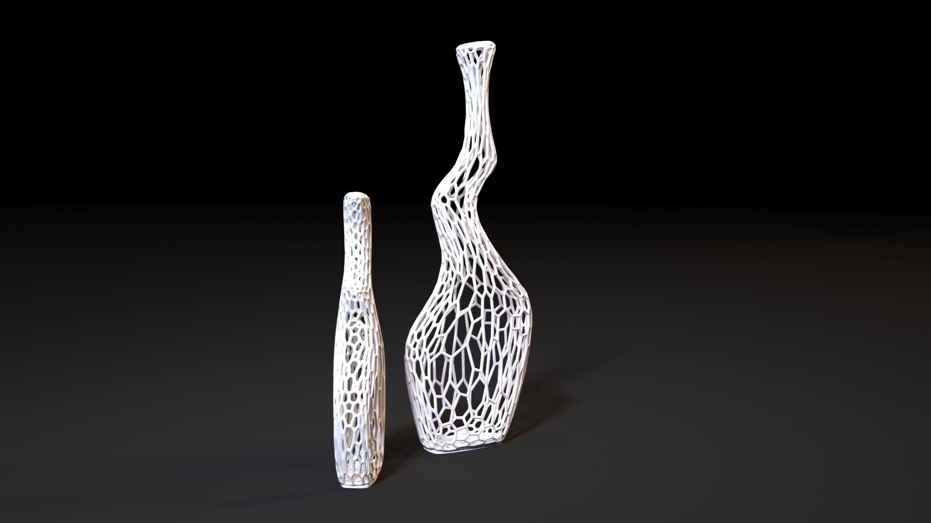 vase voronoi 3D print model_12