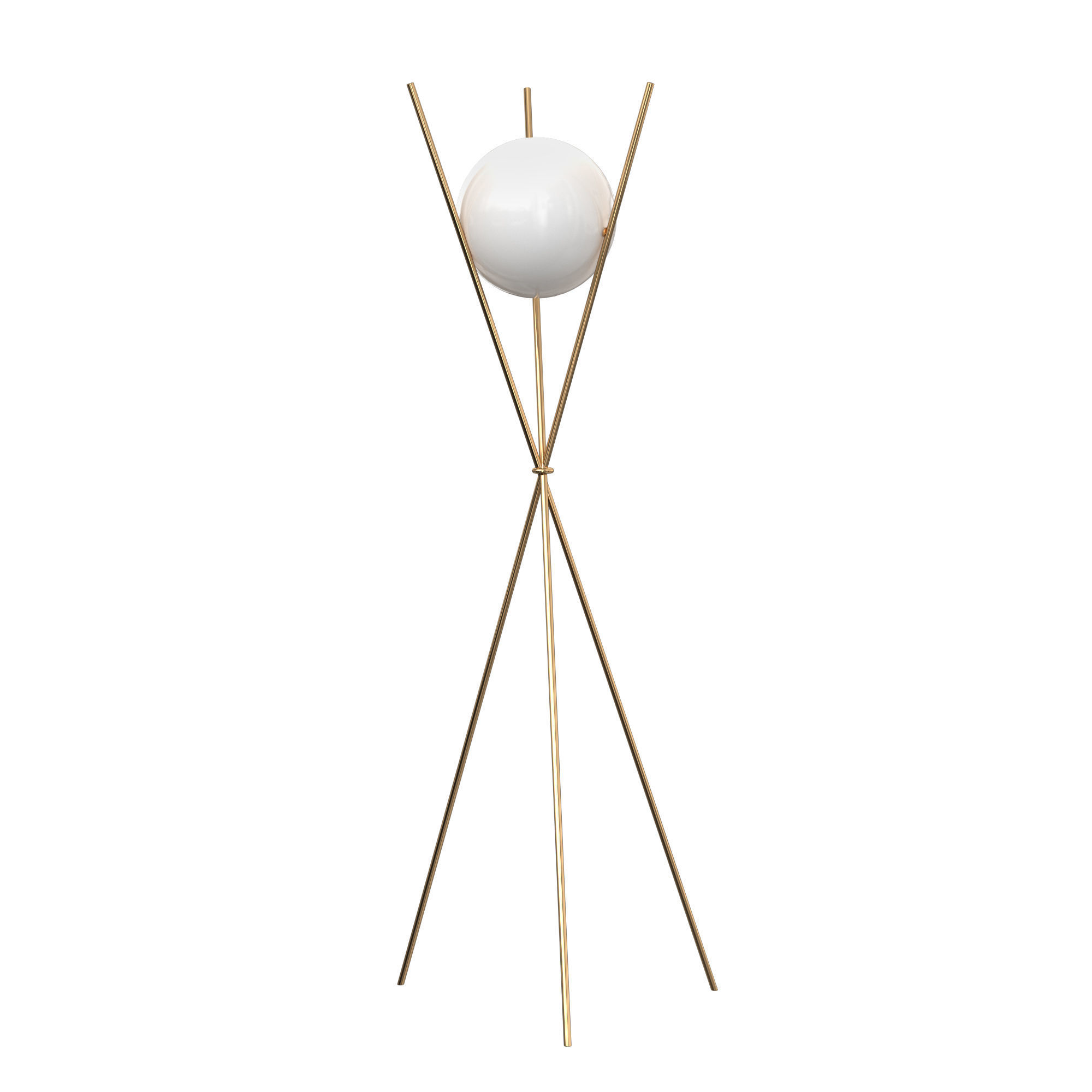 Michael Anastassiades Tree in the Moonlight Floor Lamp 3D model_5