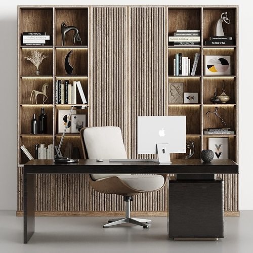 Office furniture 1 3D model