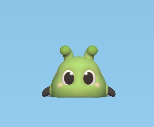 Flexi Caterpillar 3D print model_2