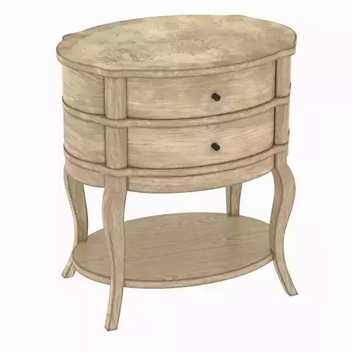 highpoly  antique table 3D model