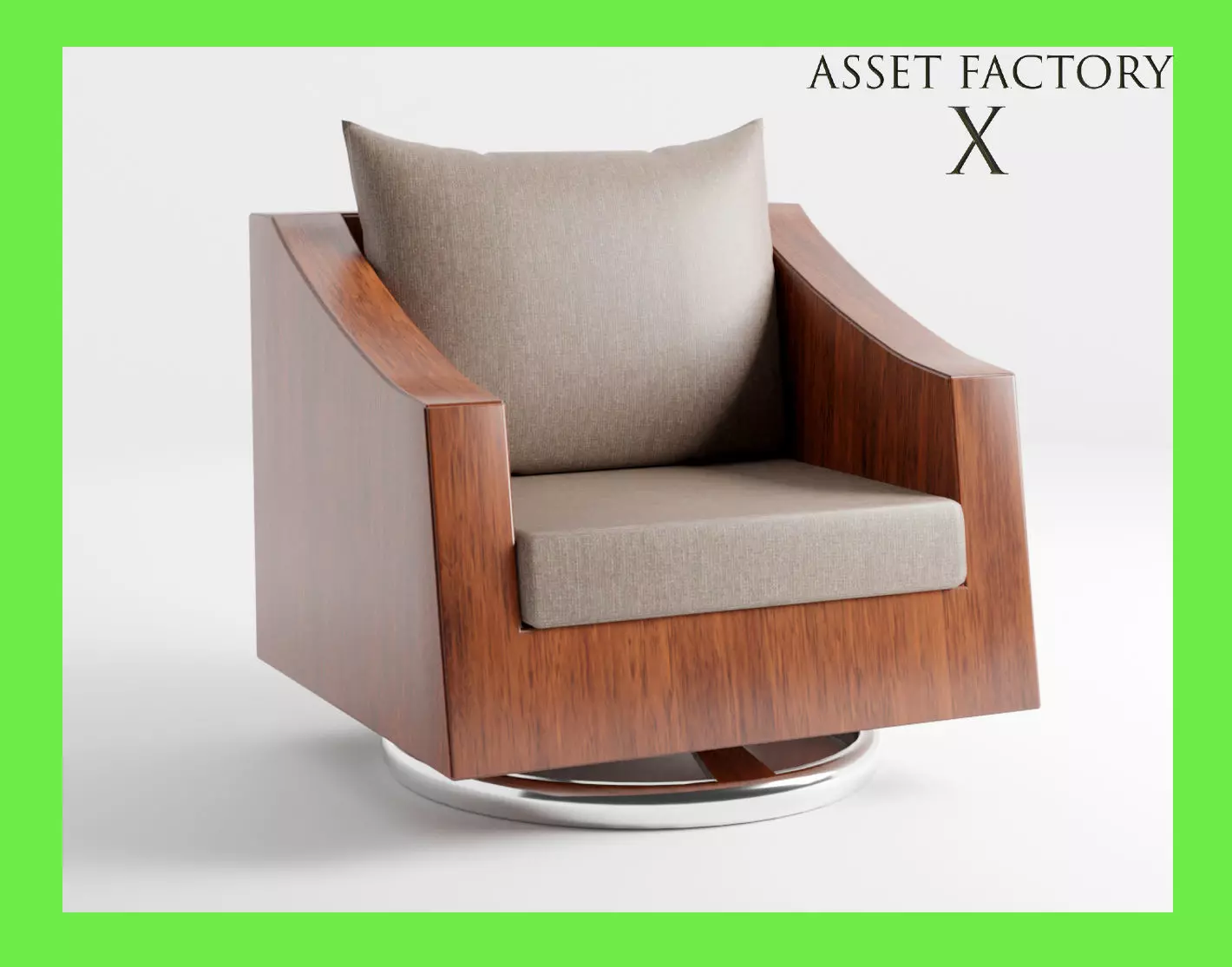 Modern Arm Chair 3D model