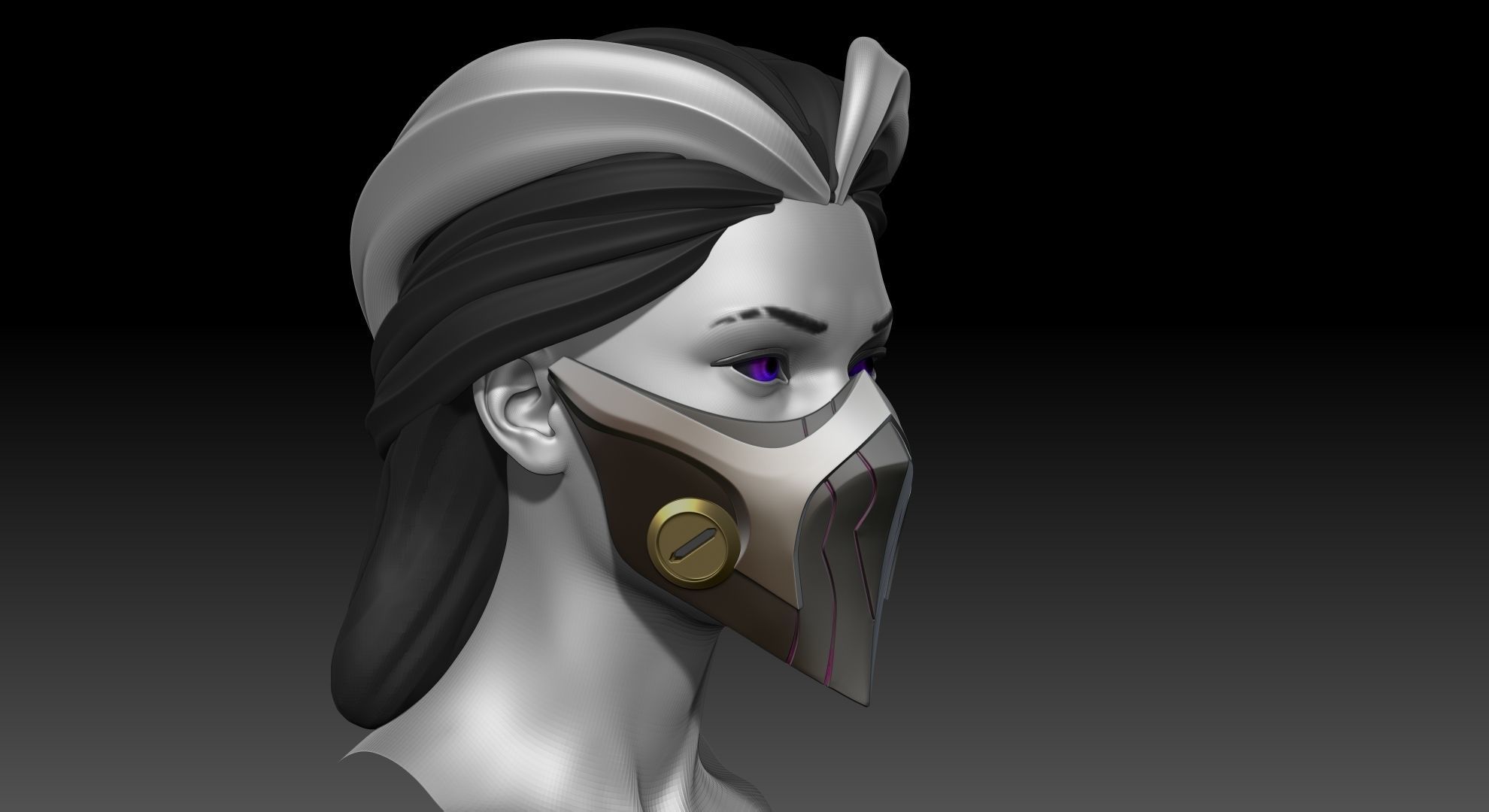 Renata Glasc Mask 3D print model_5