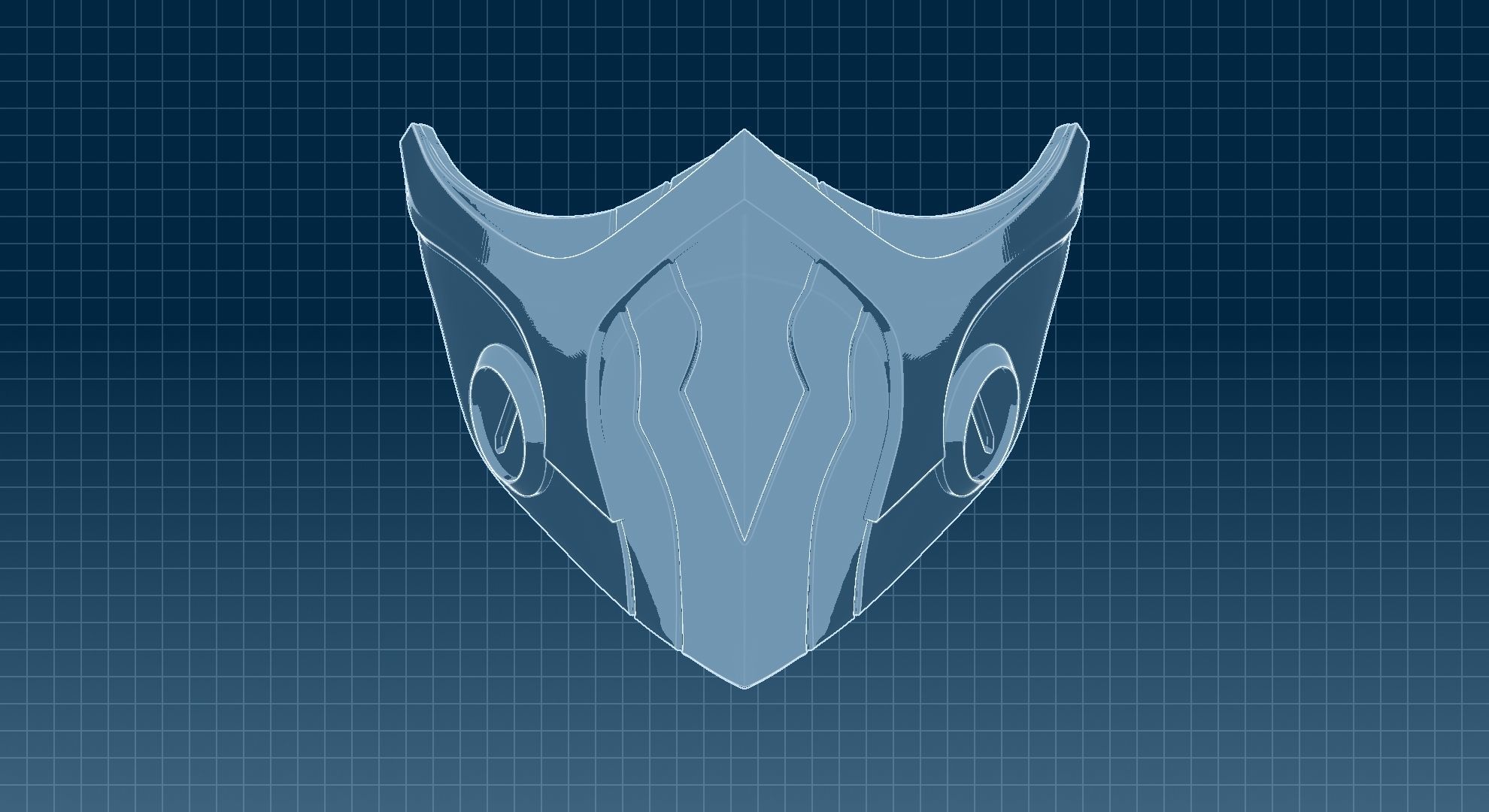 Renata Glasc Mask 3D print model_14