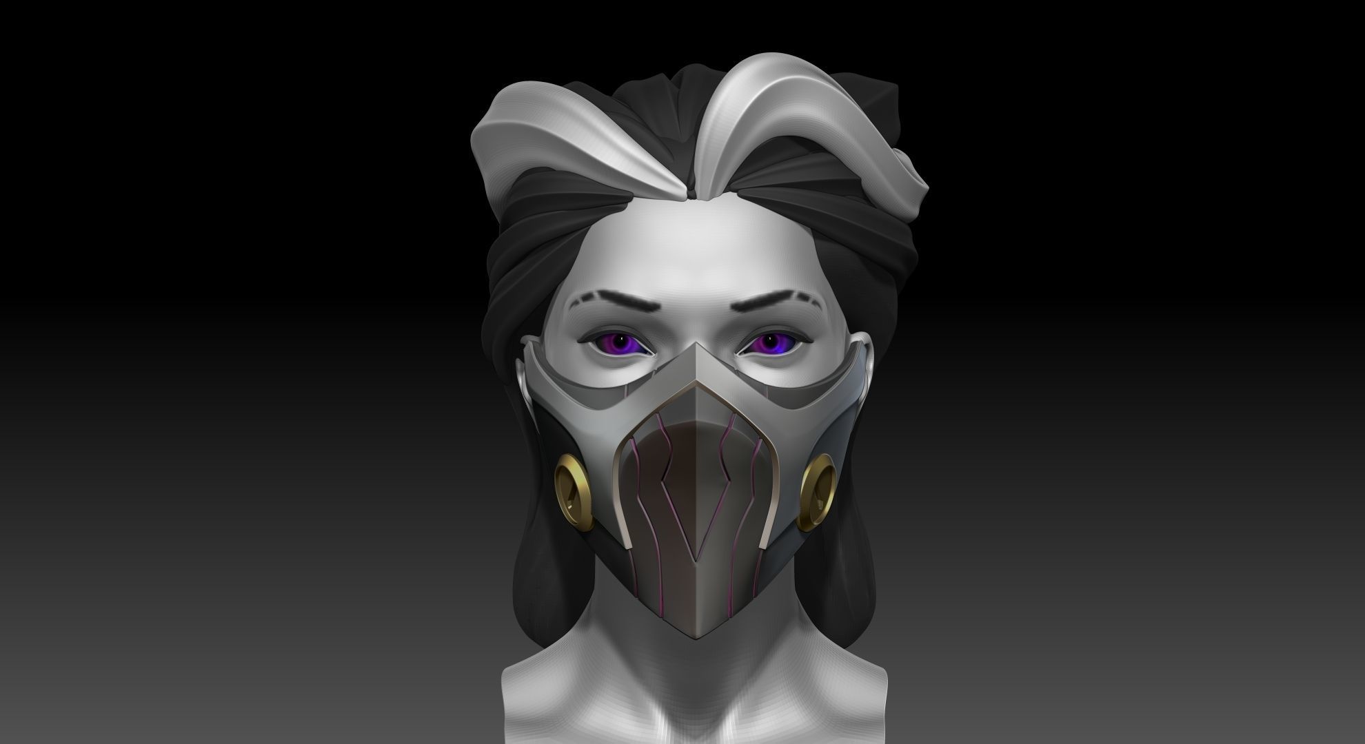 Renata Glasc Mask 3D print model_3