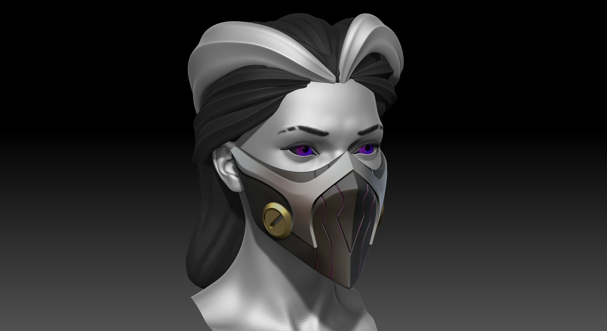 Renata Glasc Mask 3D print model_1