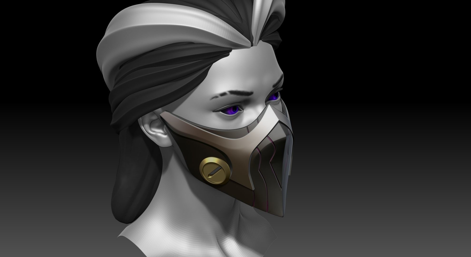 Renata Glasc Mask 3D print model_6