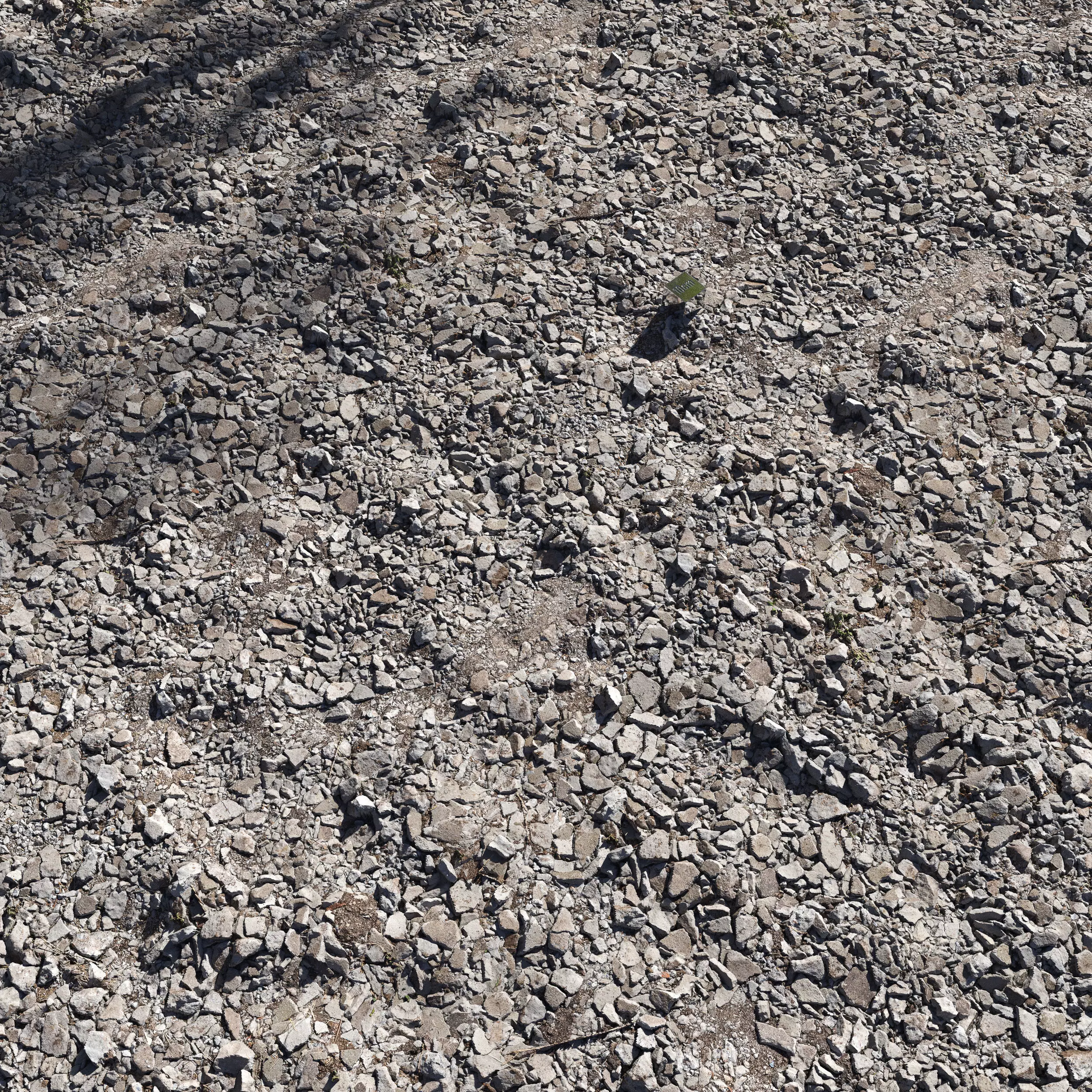 The surface of Concrete debris 3D model_0