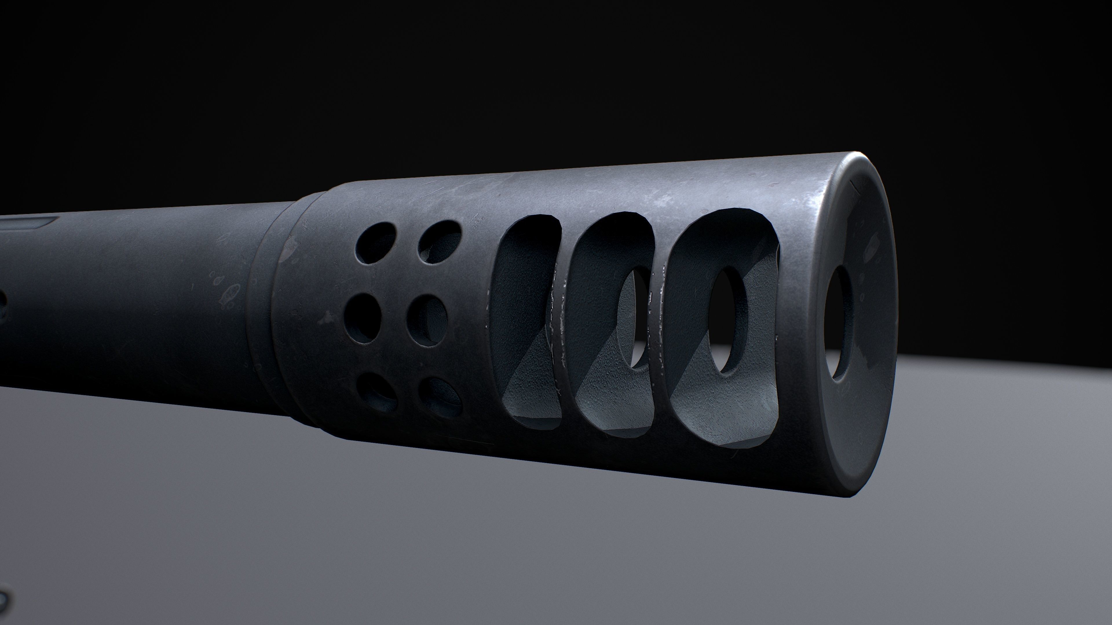 CHEYTAC M200 Low-poly 3D model_23