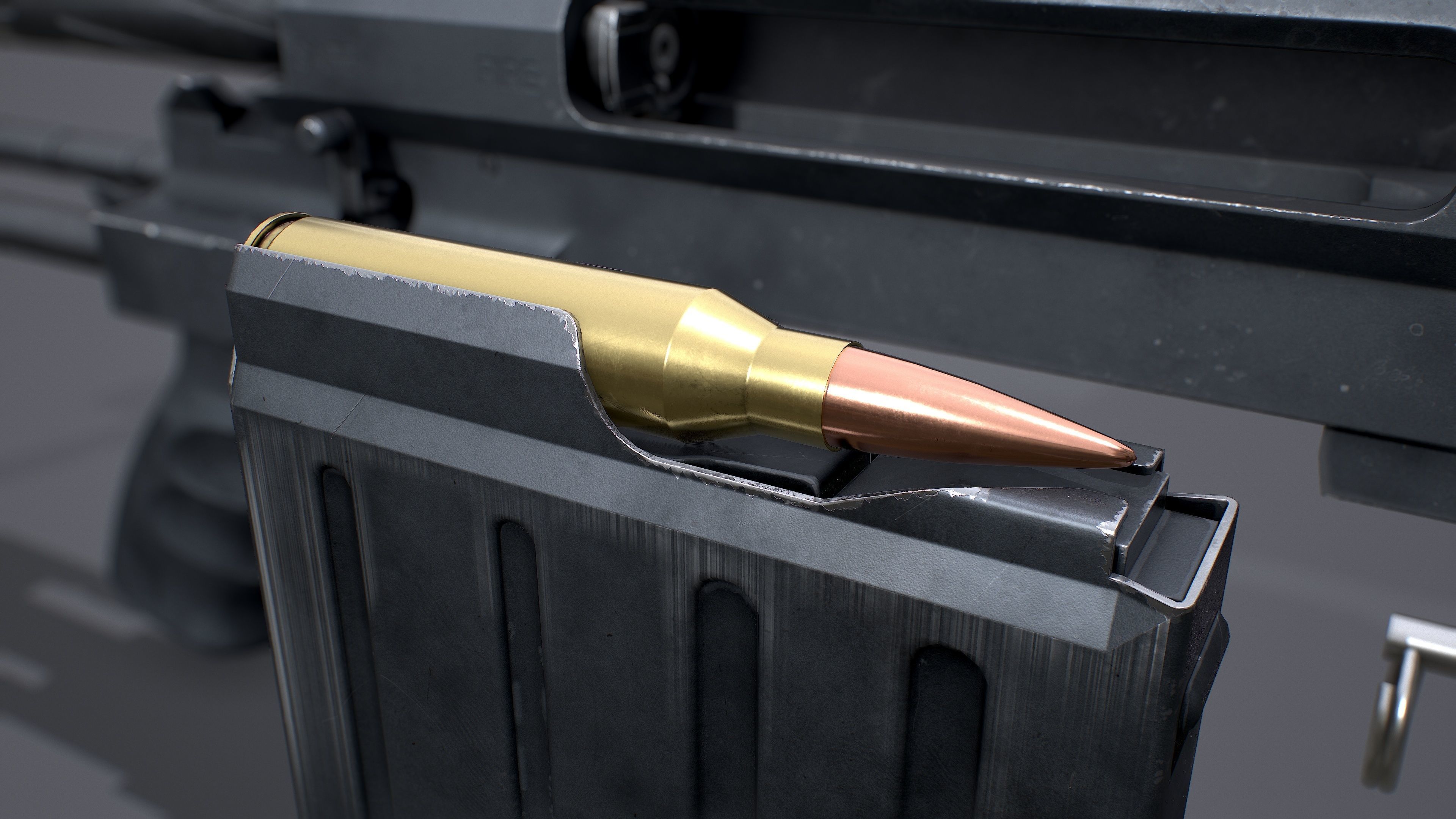 CHEYTAC M200 Low-poly 3D model_33