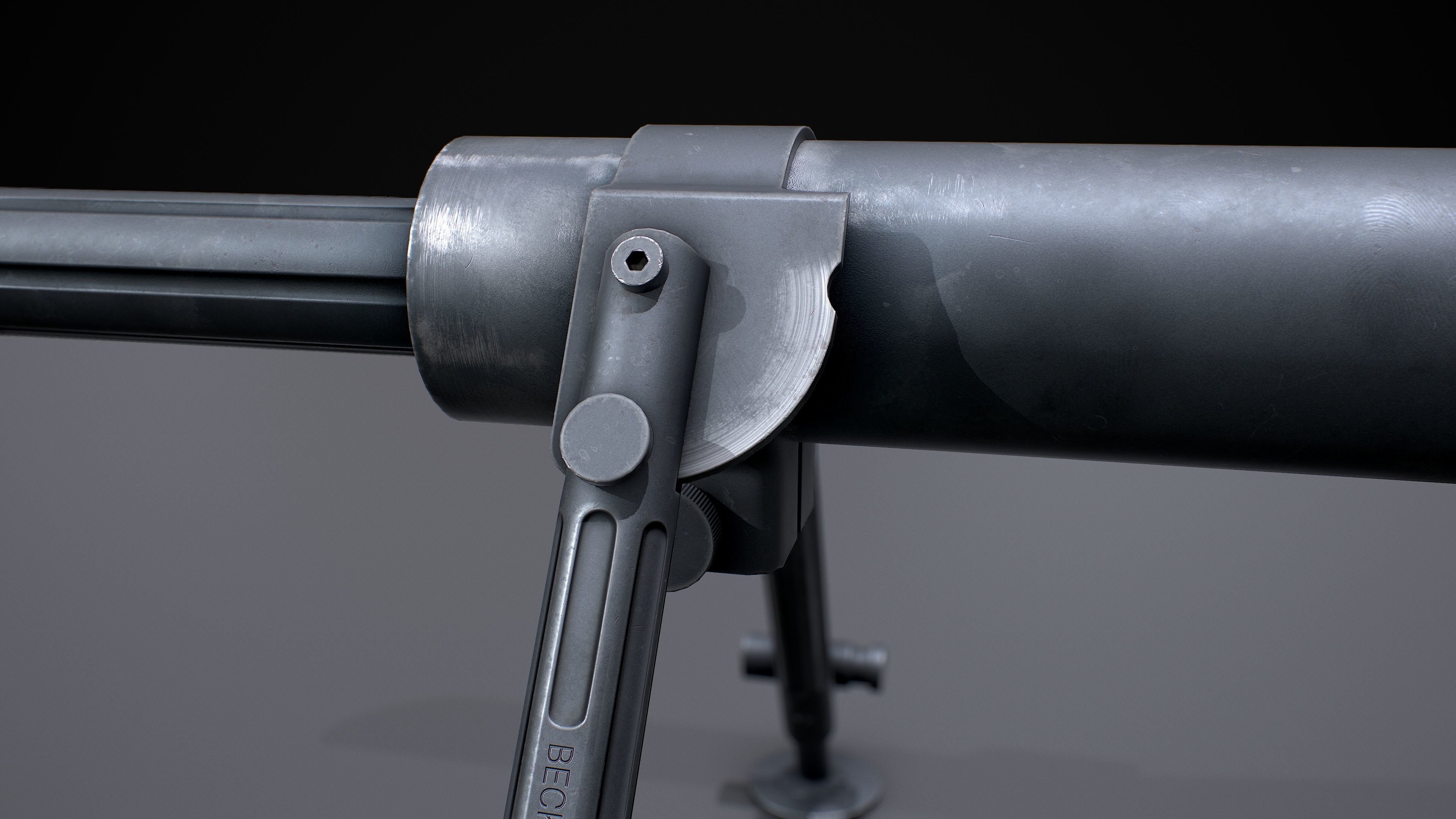 CHEYTAC M200 Low-poly 3D model_18