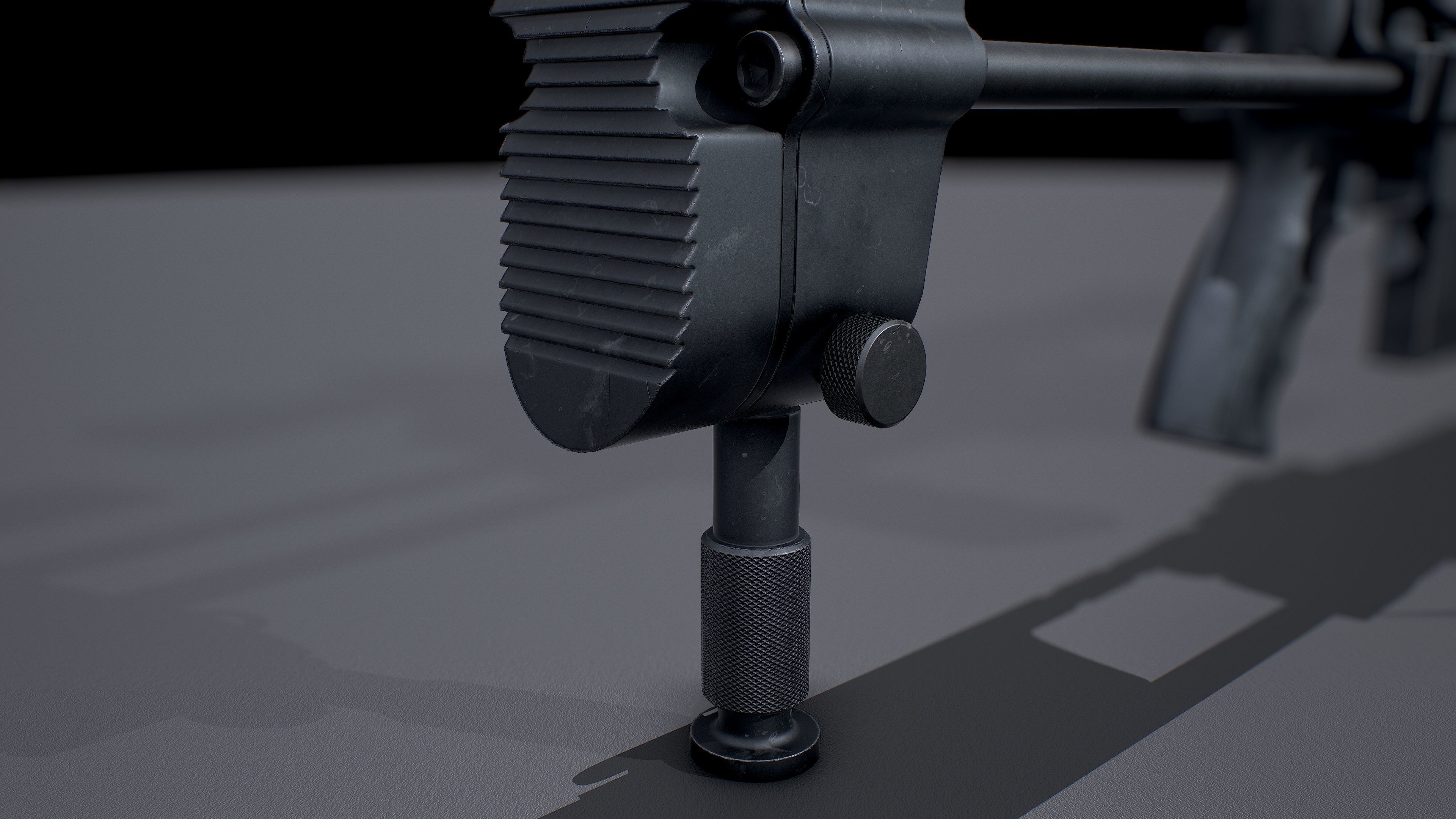 CHEYTAC M200 Low-poly 3D model_9