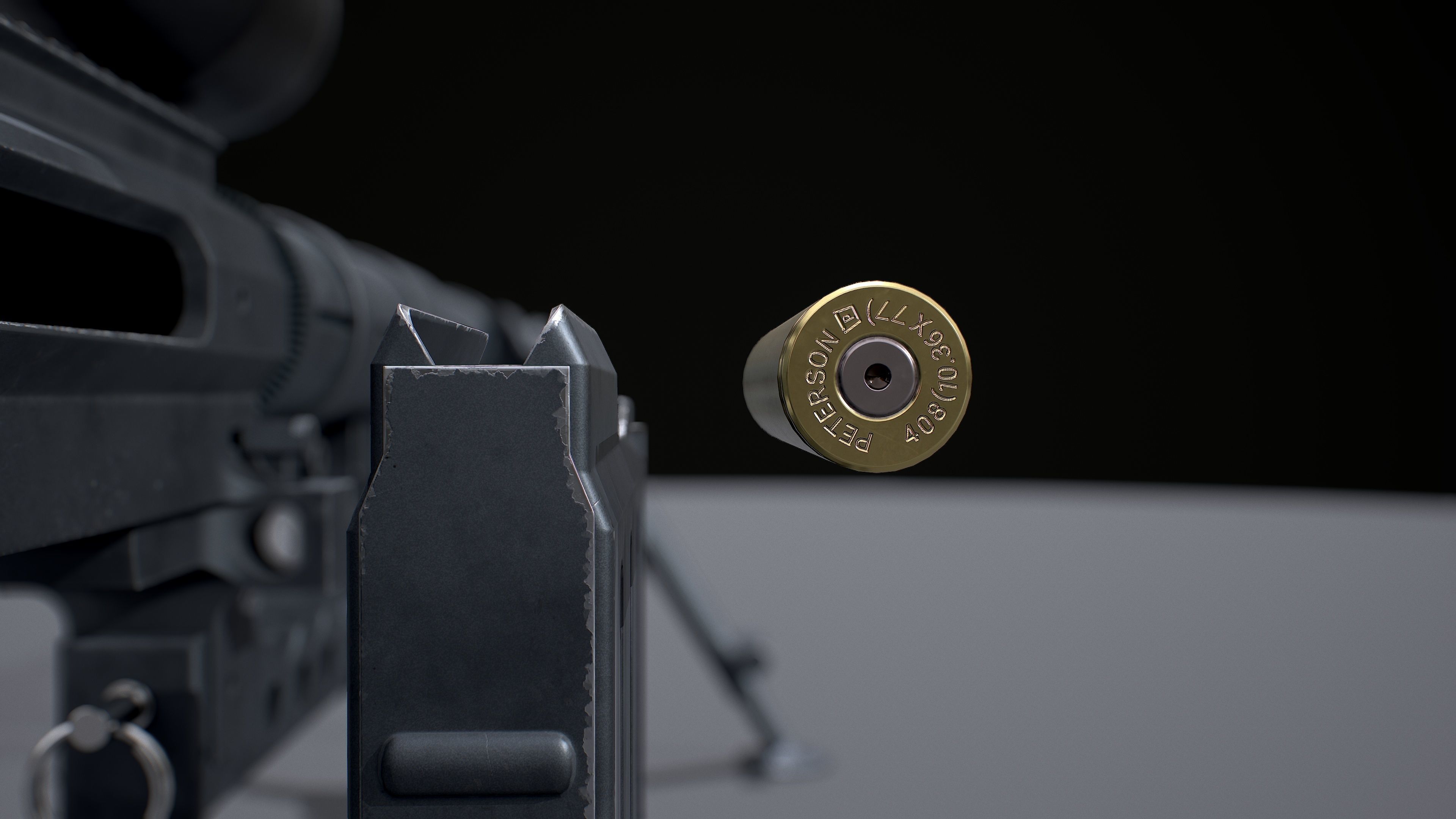 CHEYTAC M200 Low-poly 3D model_34