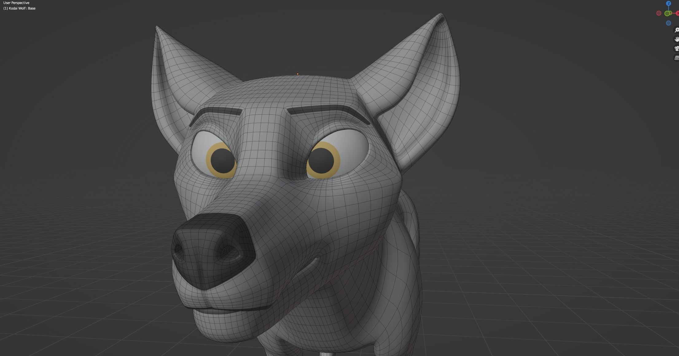 Kodai Wolf 3D model_48
