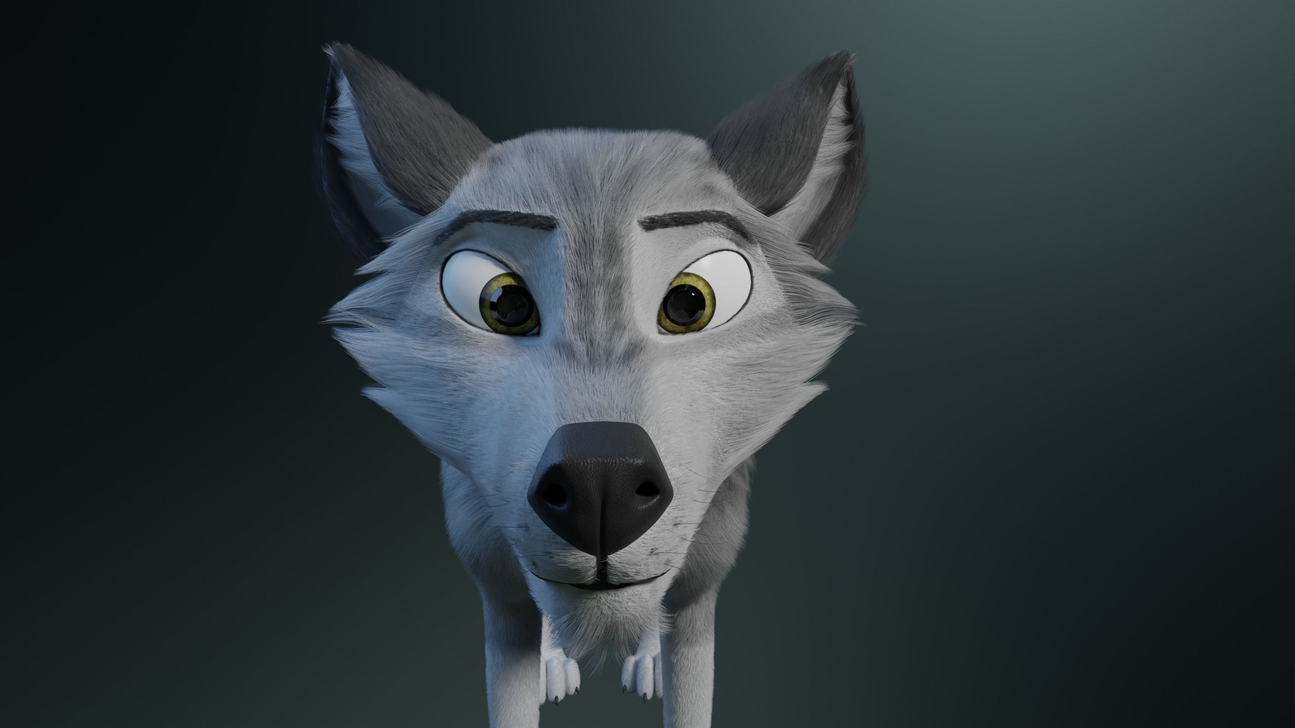 Kodai Wolf 3D model_3