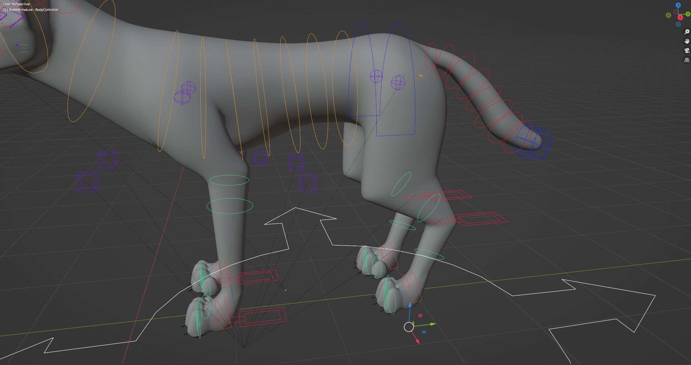 Kodai Wolf 3D model_35