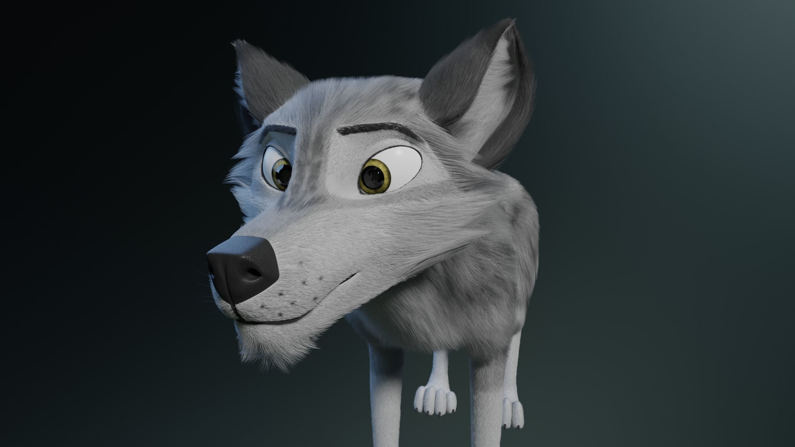 Kodai Wolf 3D model_4