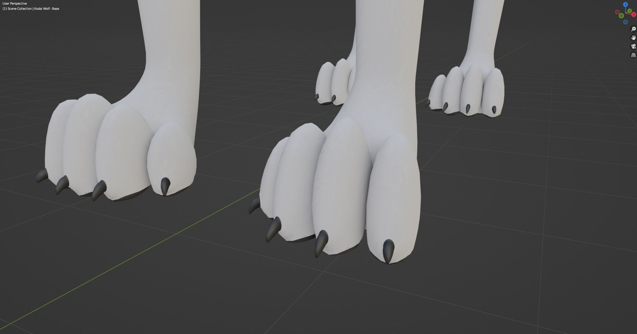 Kodai Wolf 3D model_45