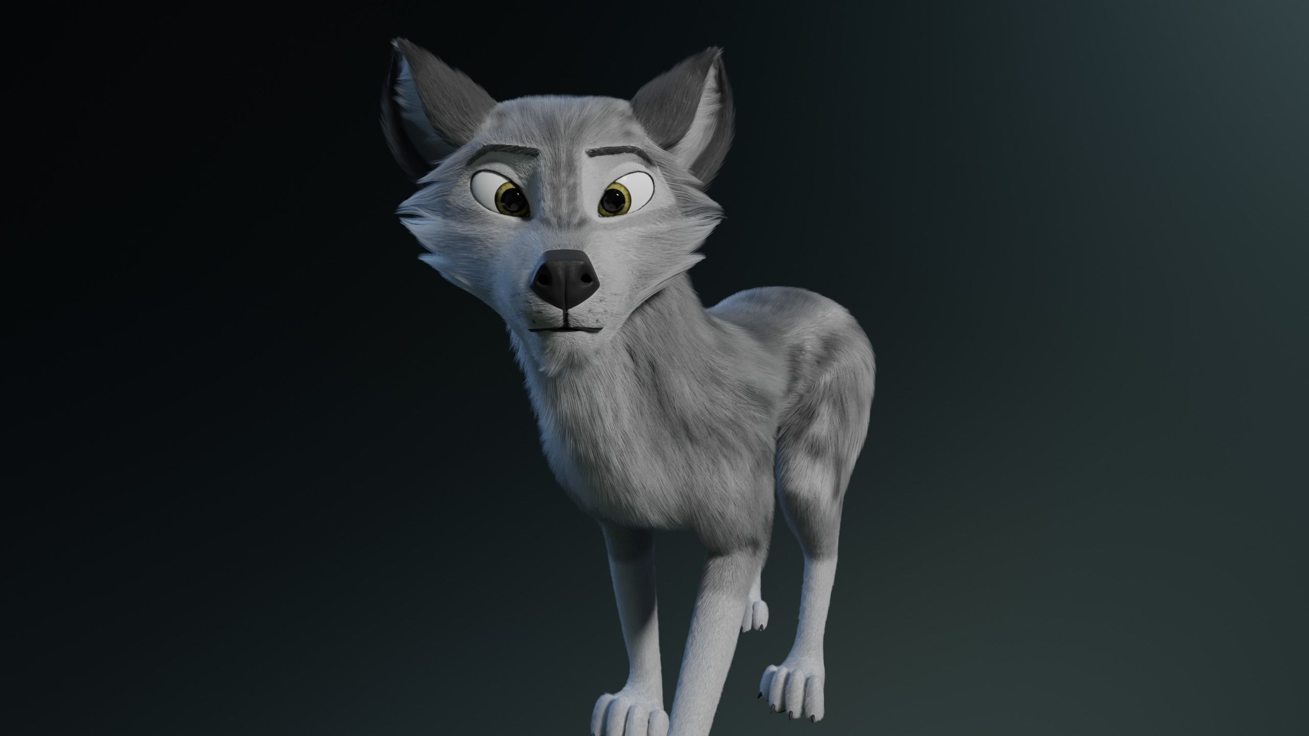 Kodai Wolf 3D model_16