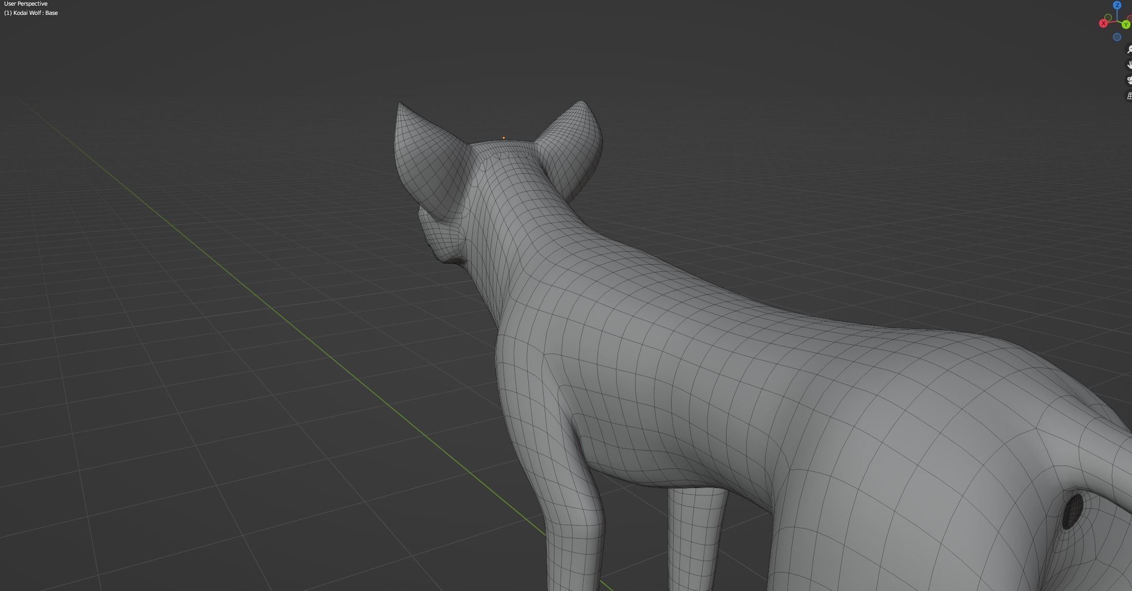 Kodai Wolf 3D model_52