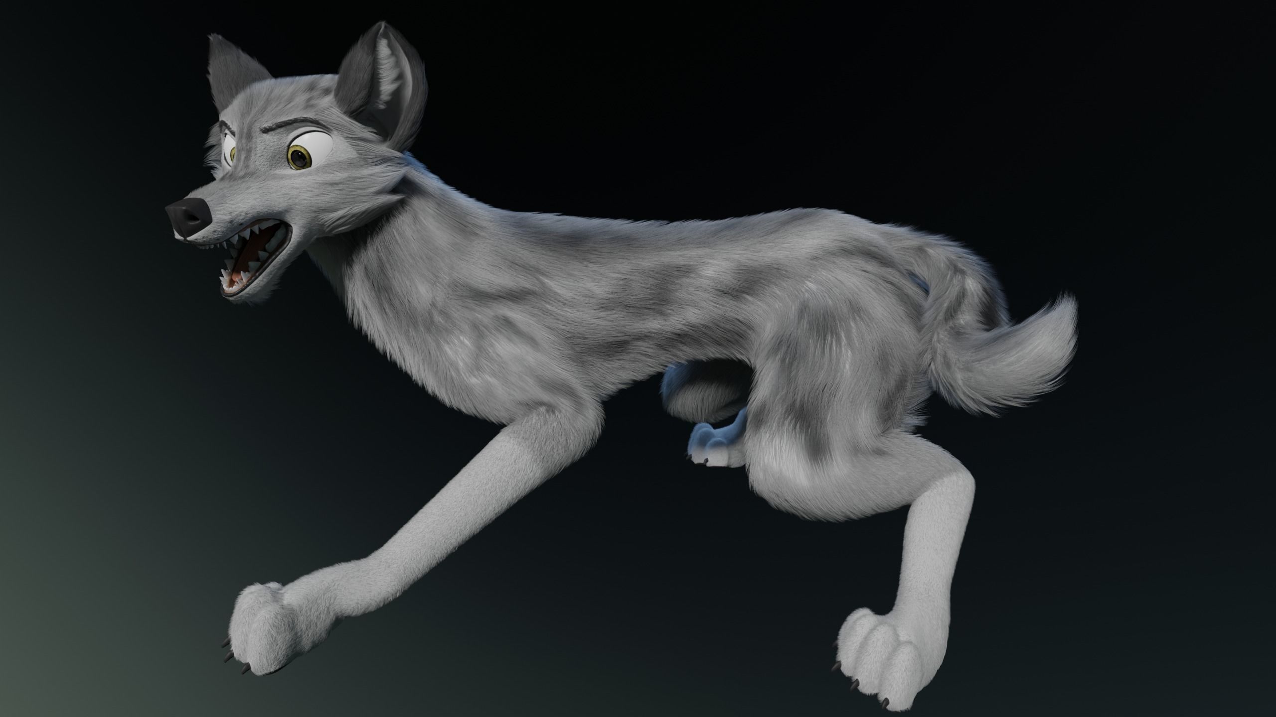 Kodai Wolf 3D model_23