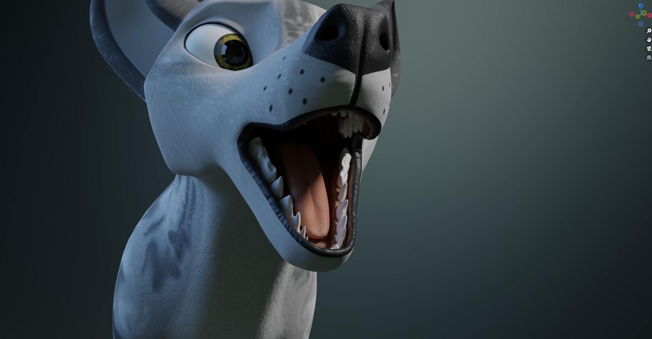 Kodai Wolf 3D model_64