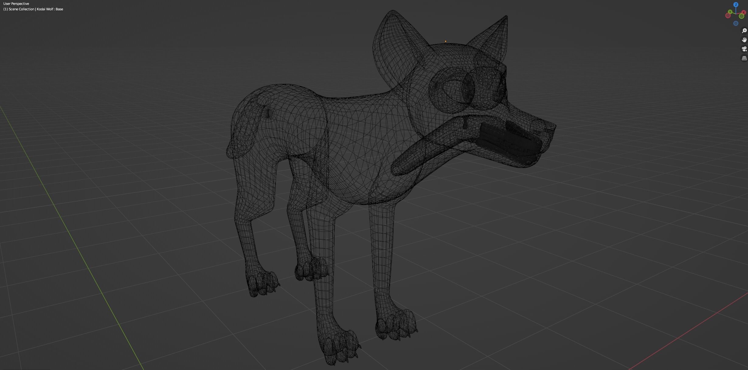 Kodai Wolf 3D model_33