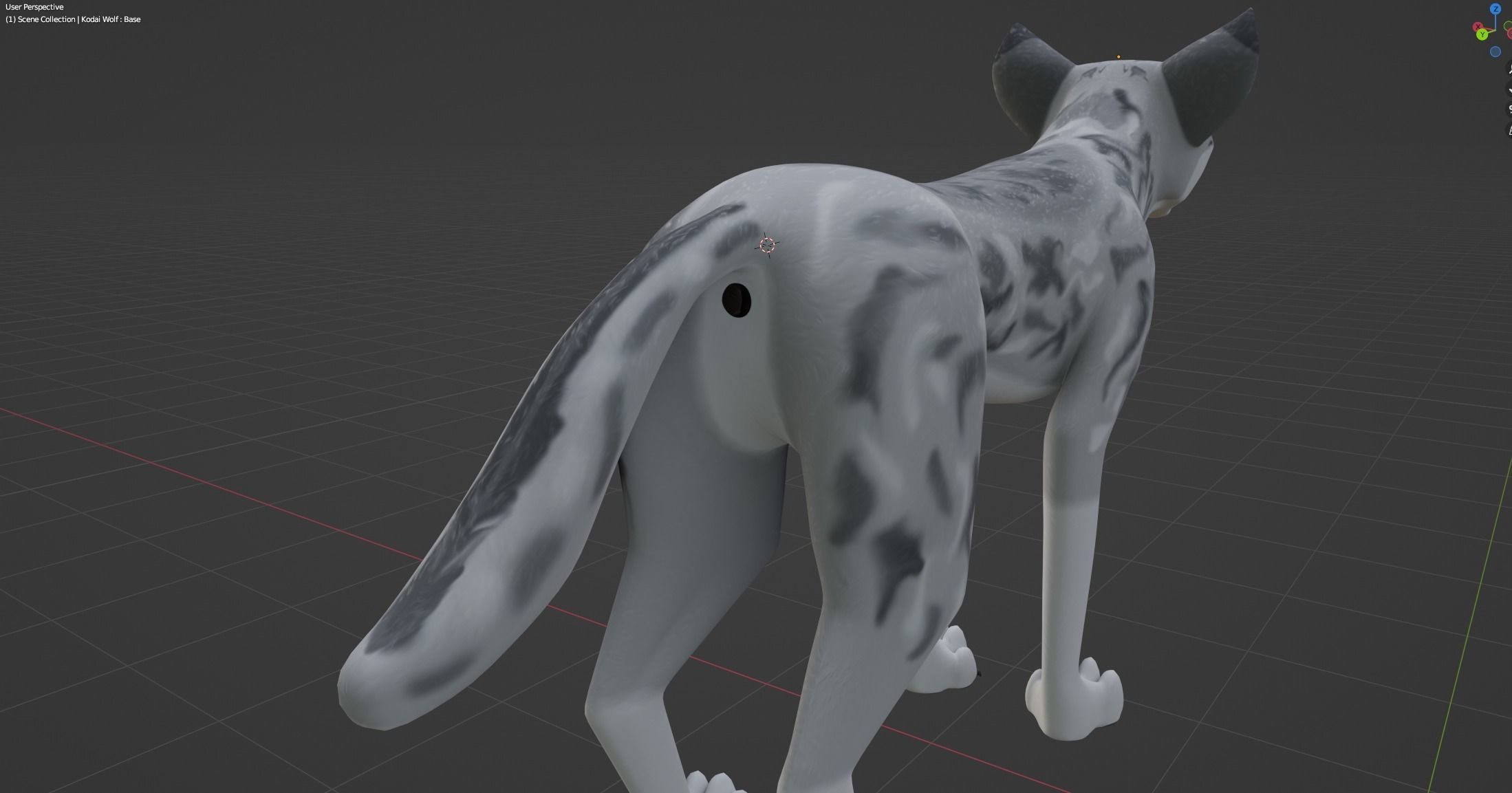 Kodai Wolf 3D model_43