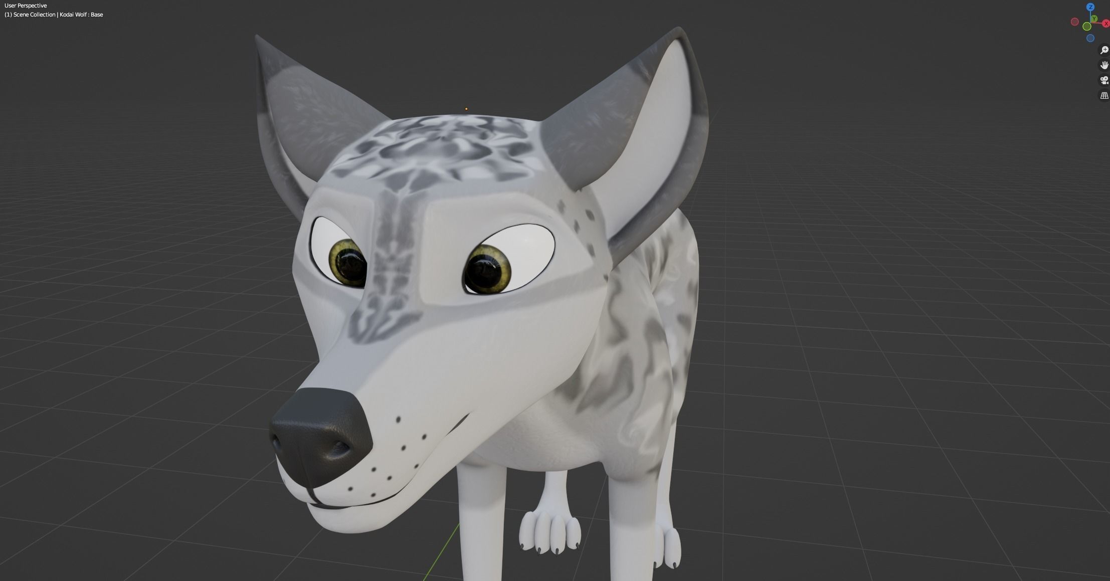 Kodai Wolf 3D model_41