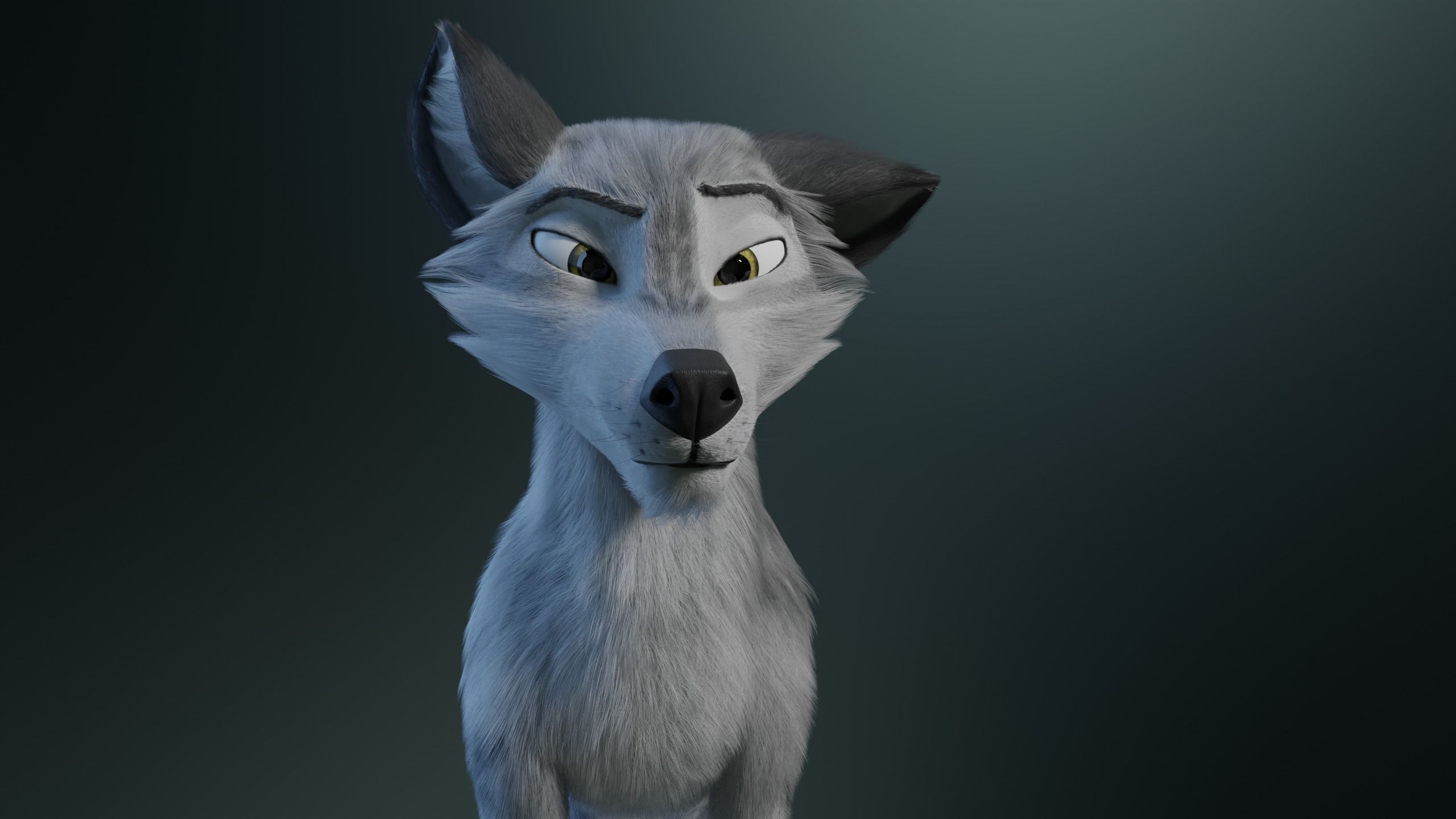 Kodai Wolf 3D model_30