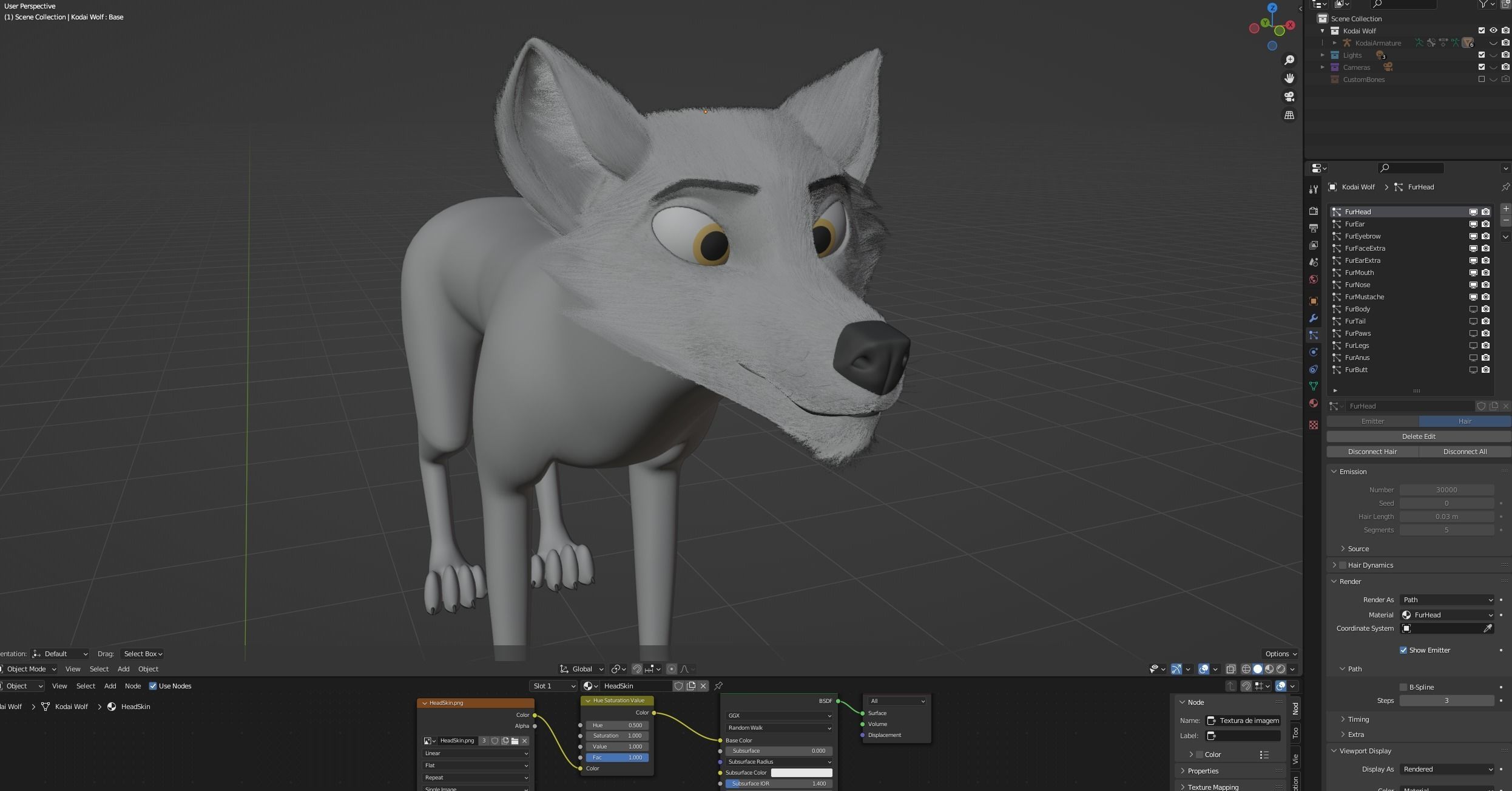 Kodai Wolf 3D model_65