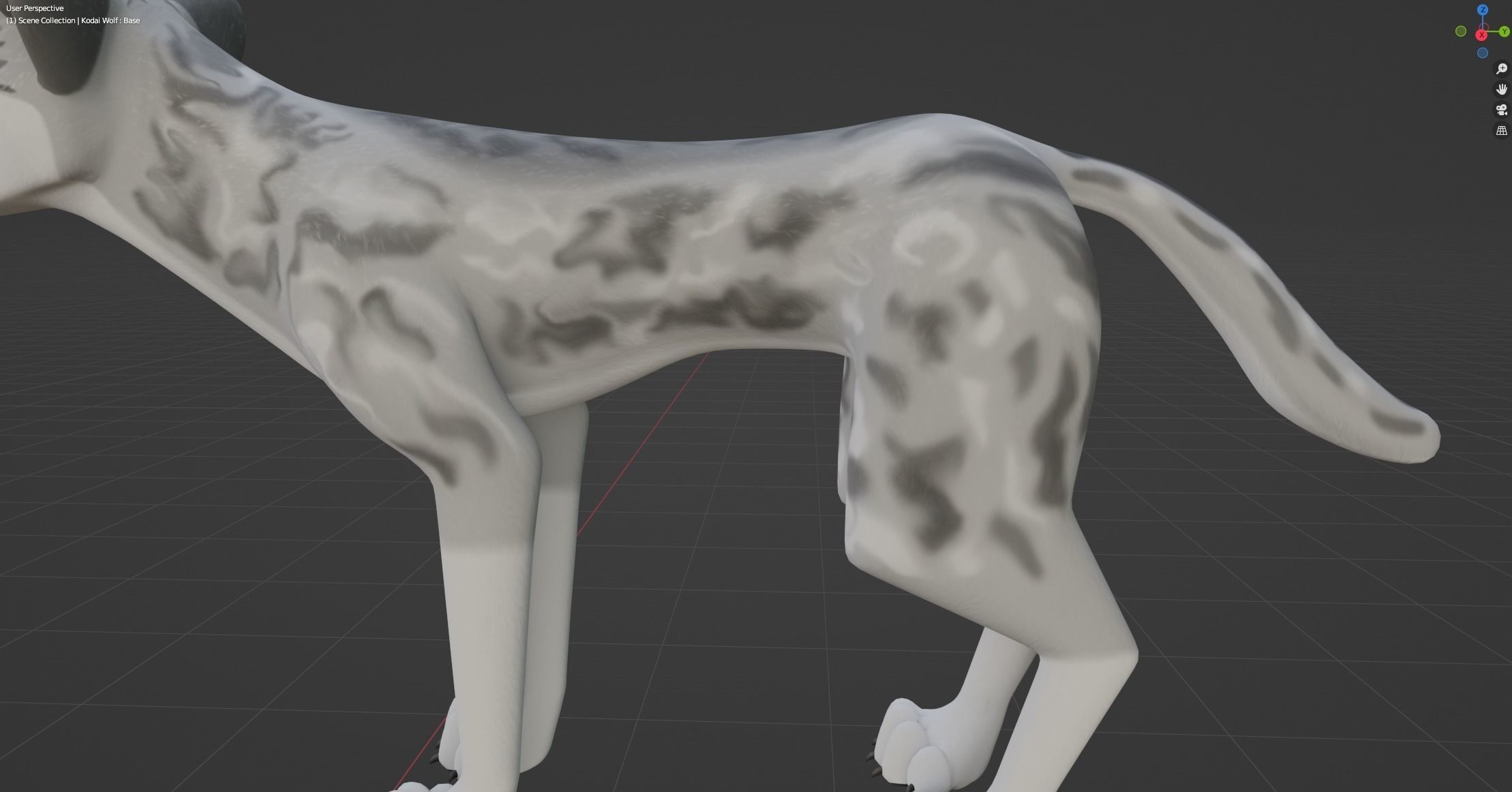 Kodai Wolf 3D model_42