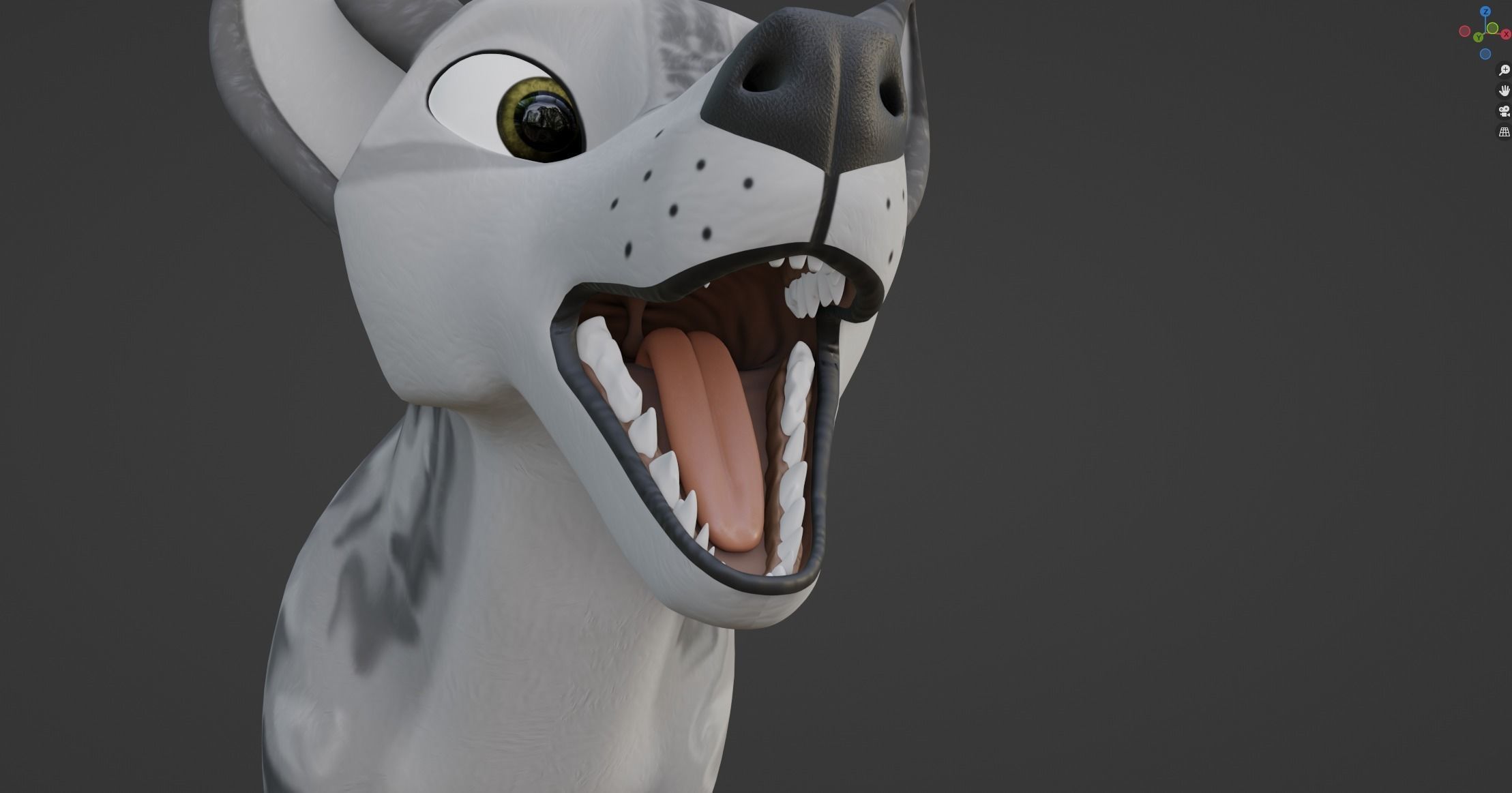 Kodai Wolf 3D model_63