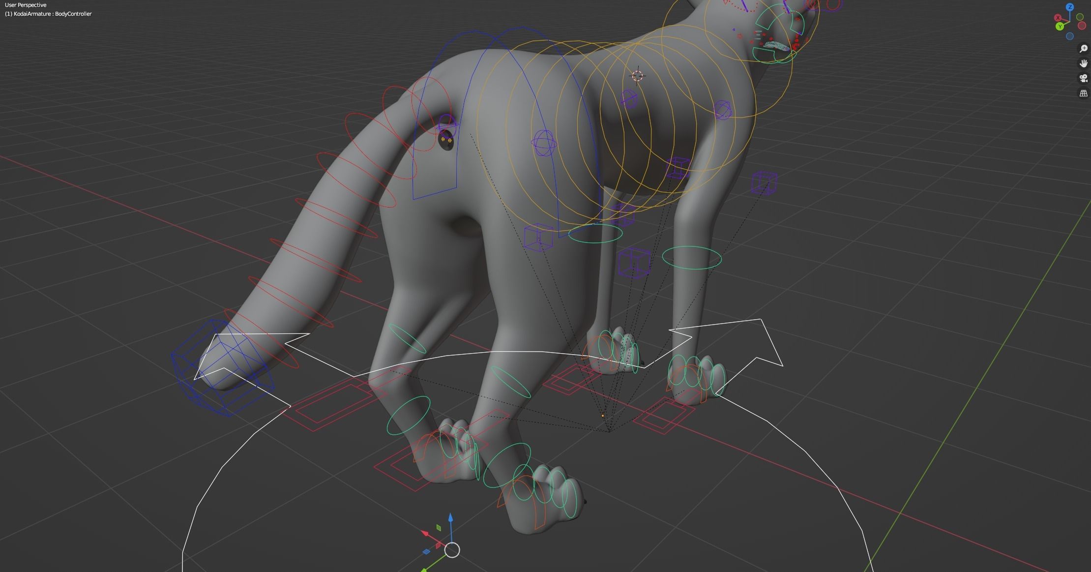 Kodai Wolf 3D model_36