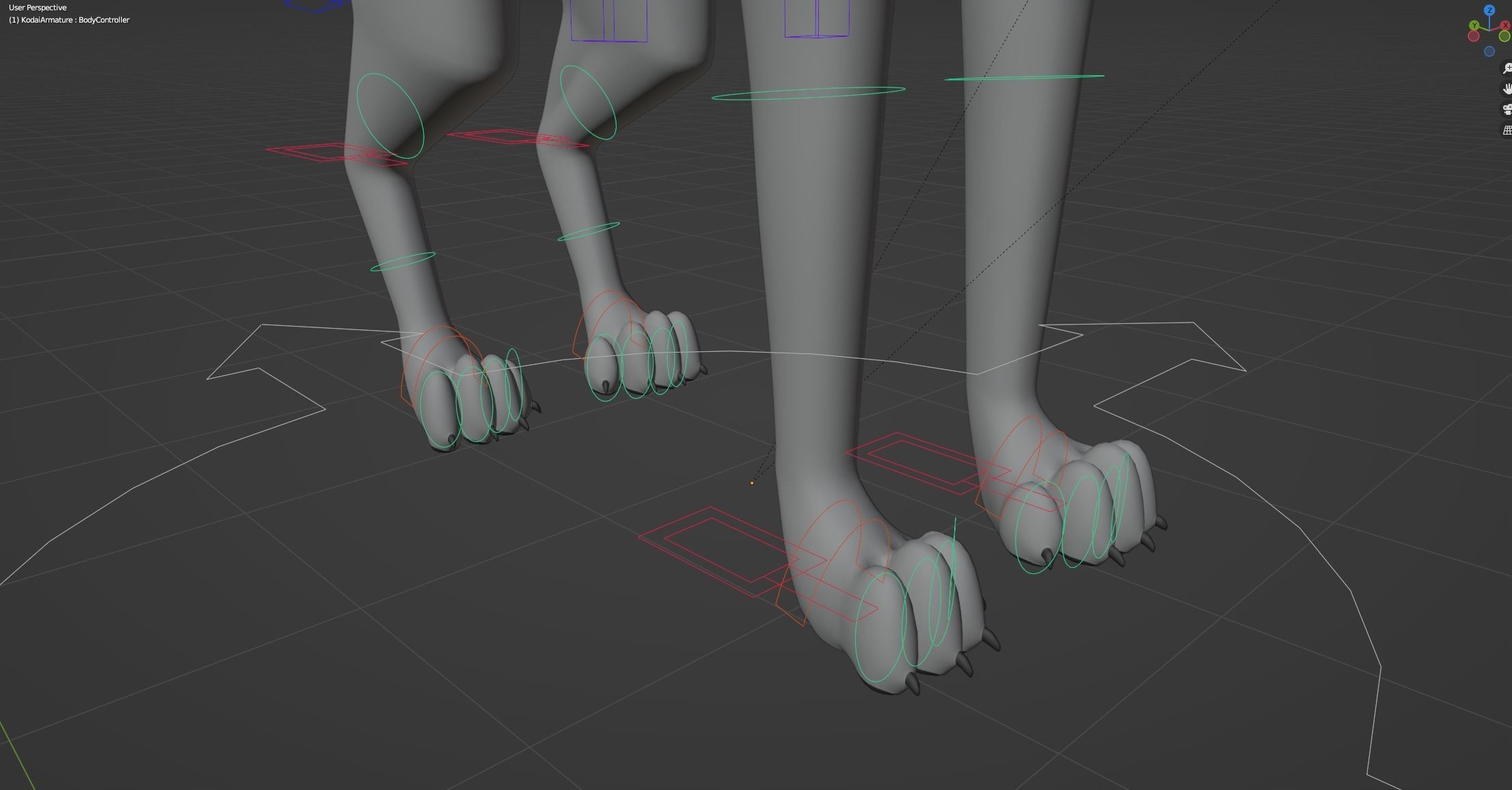 Kodai Wolf 3D model_37