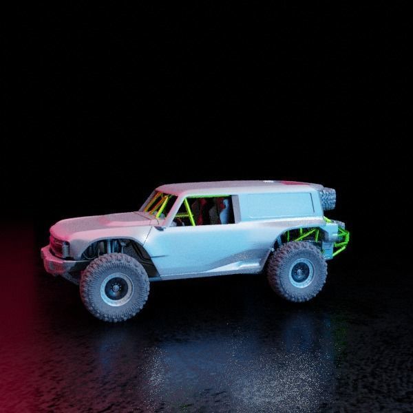 FULL KIT Bronco R Concept 3D print model_1