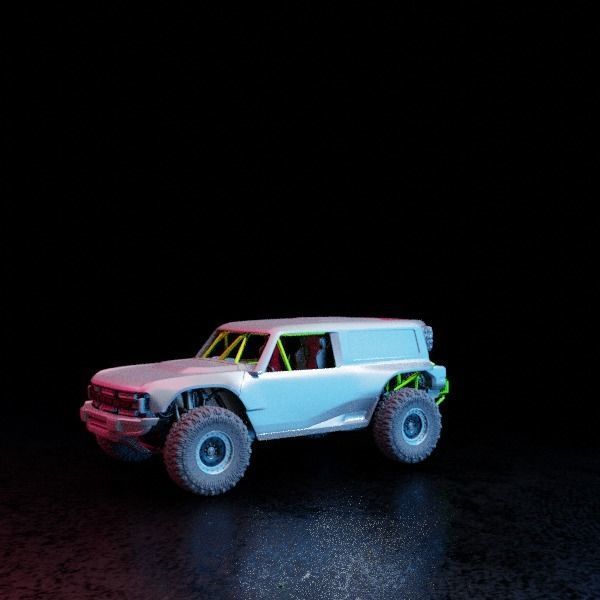FULL KIT Bronco R Concept 3D print model_6