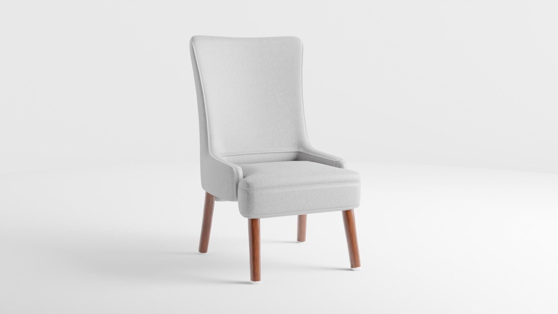 Modern  Chair 3D model_1