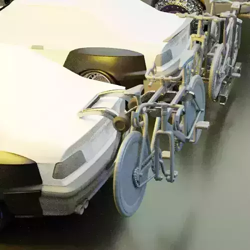 Bike transport detail pack for kits 3D print model
