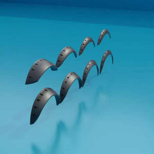 UNIVERSAL WHEEL FLARES 26NOVWF03 3D print model_0