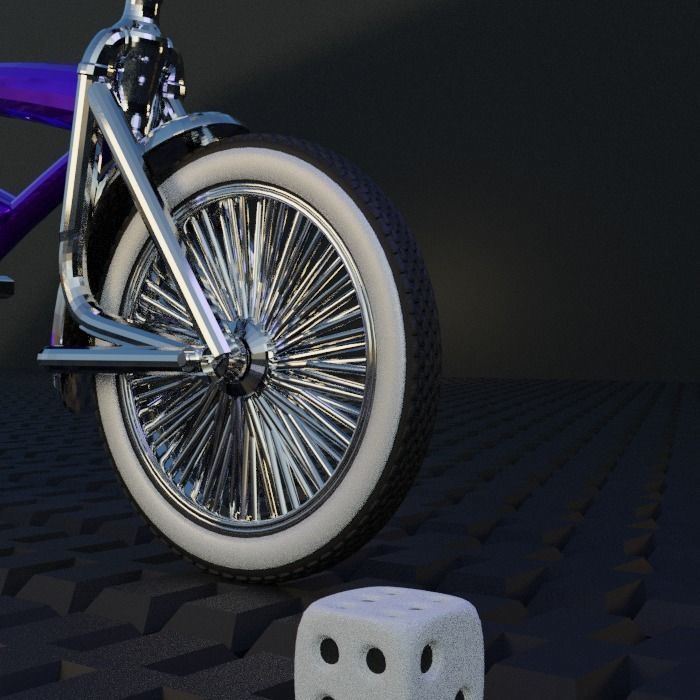 Lowrider Bike 1 3D print model_5