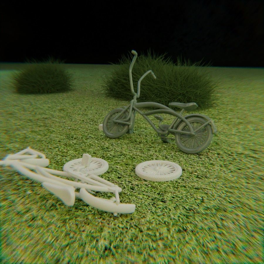 Lowrider Bike 1 3D print model_9