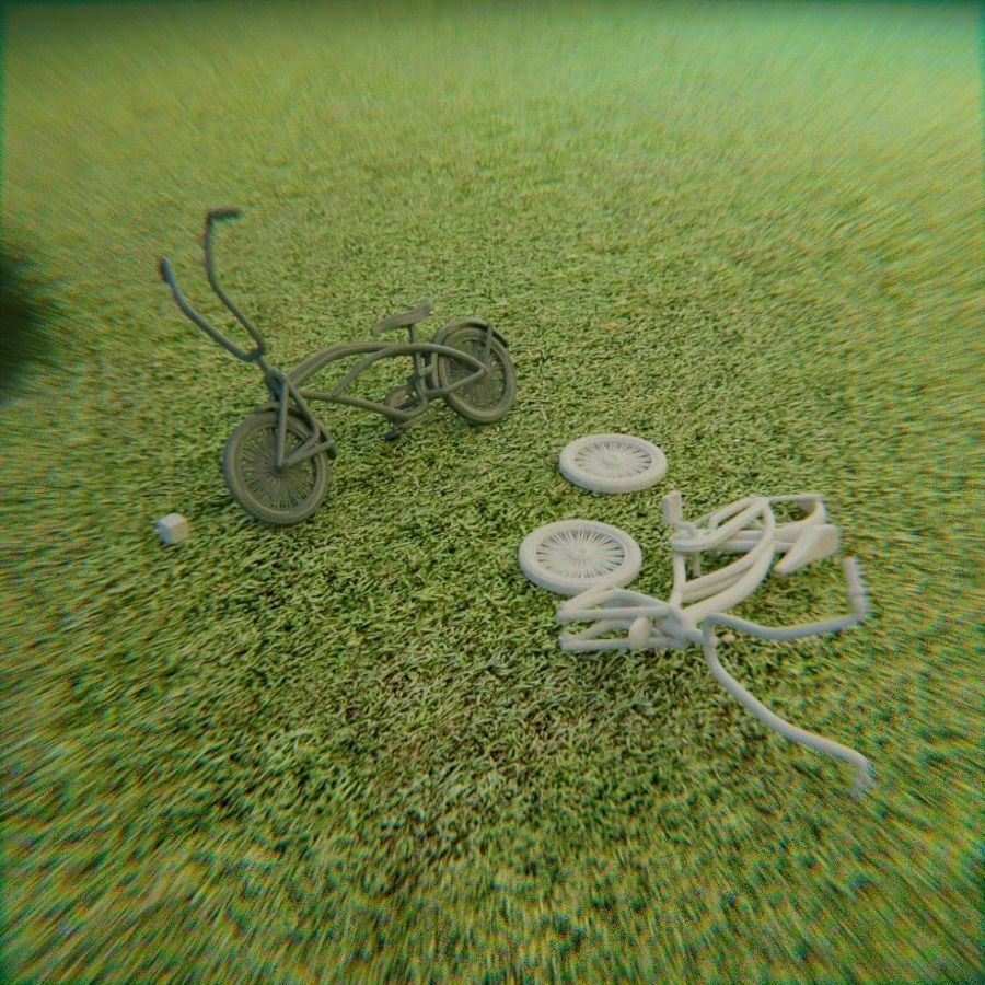 Lowrider Bike 1 3D print model_7