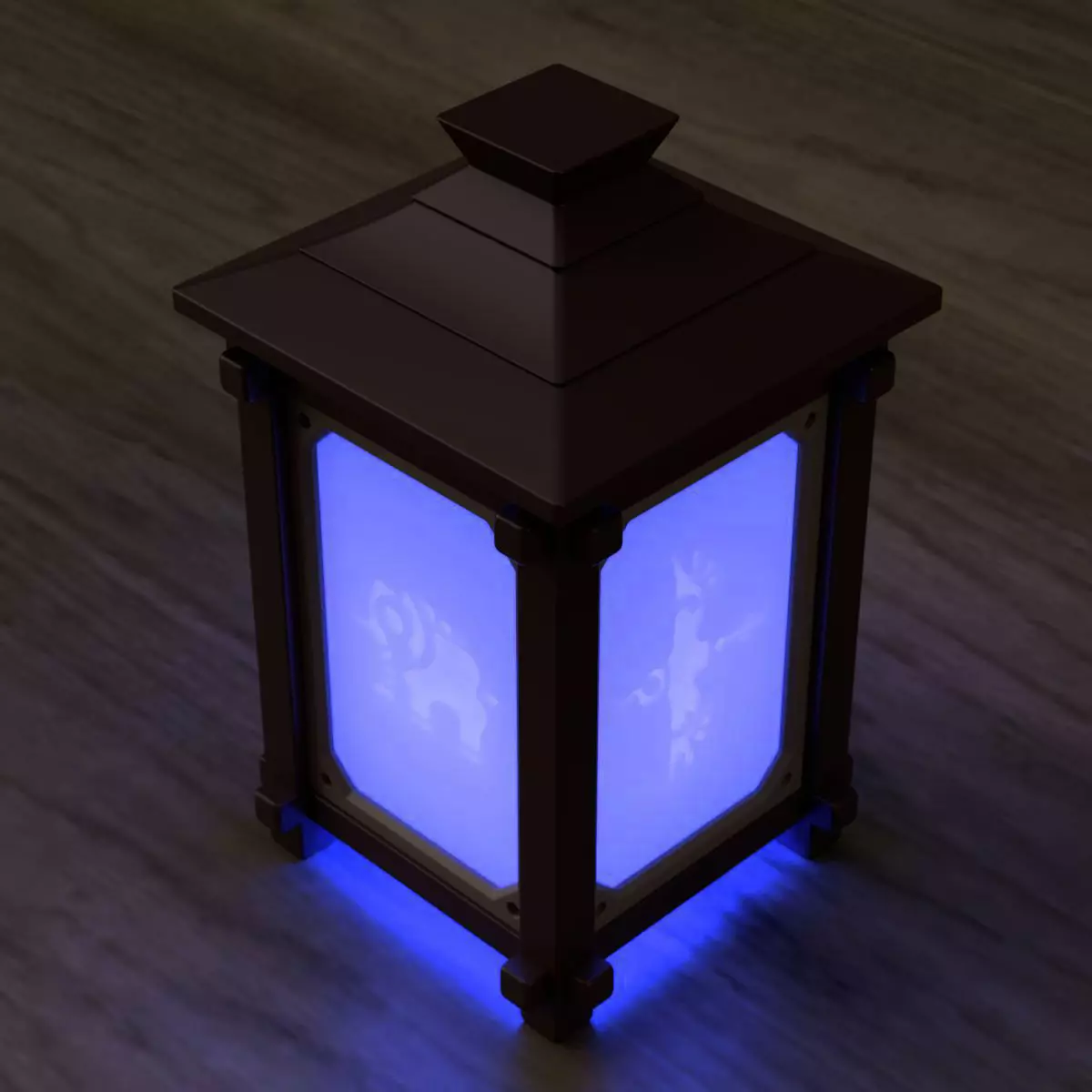 Custom Shoji Lamp 3D print model_0