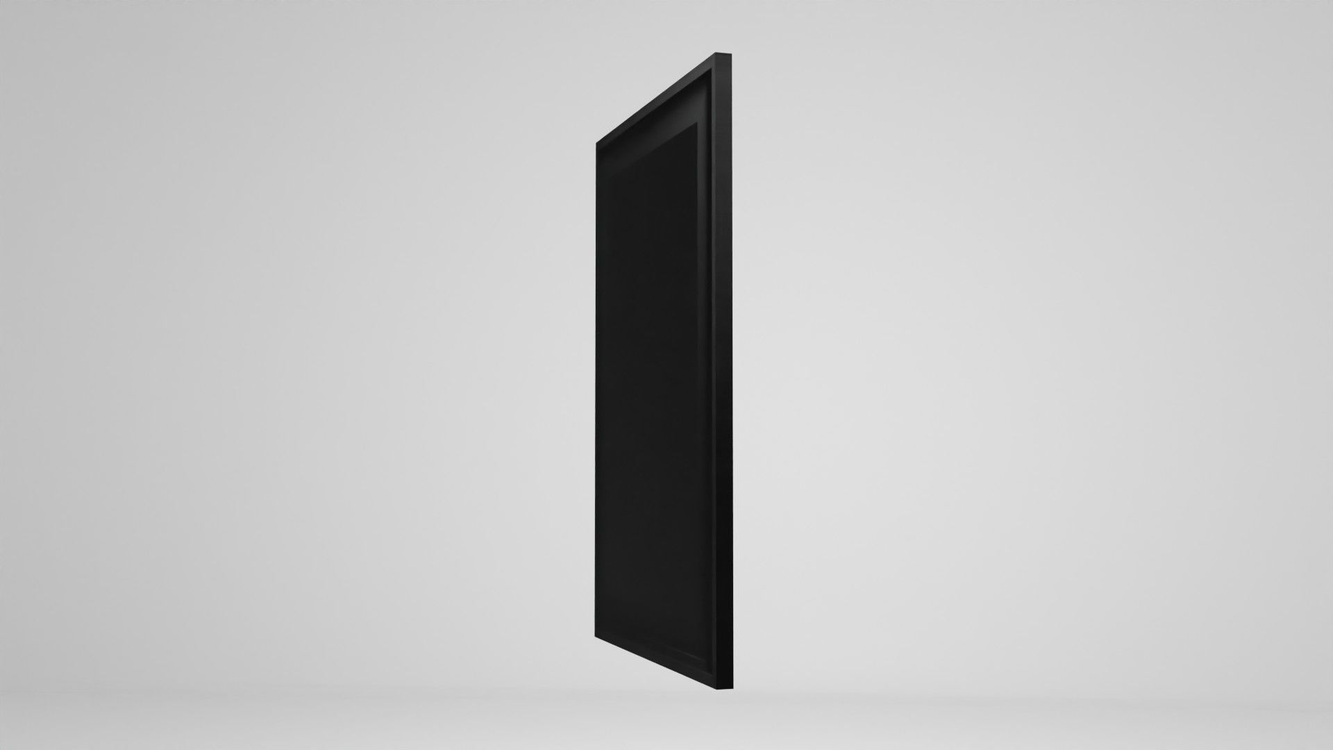 Abstract  Art painting on canvas Low-poly 3D model_16