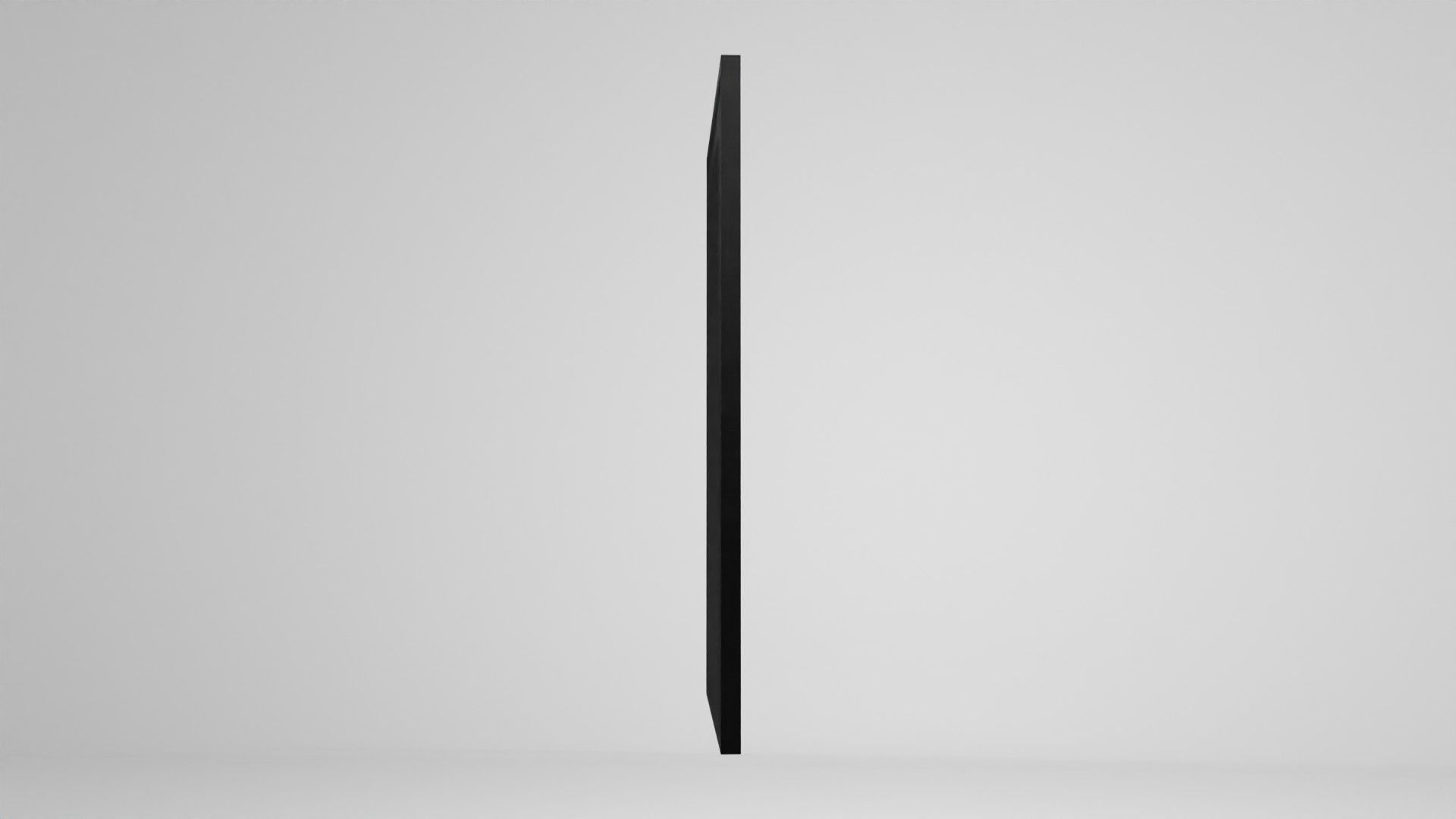 Abstract  Art painting on canvas Low-poly 3D model_17