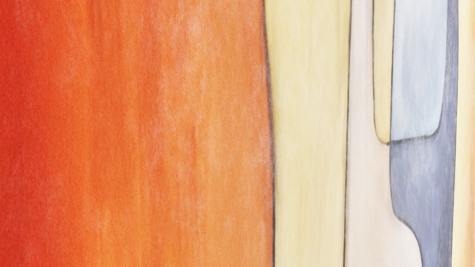 Abstract  Art painting on canvas Low-poly 3D model_25