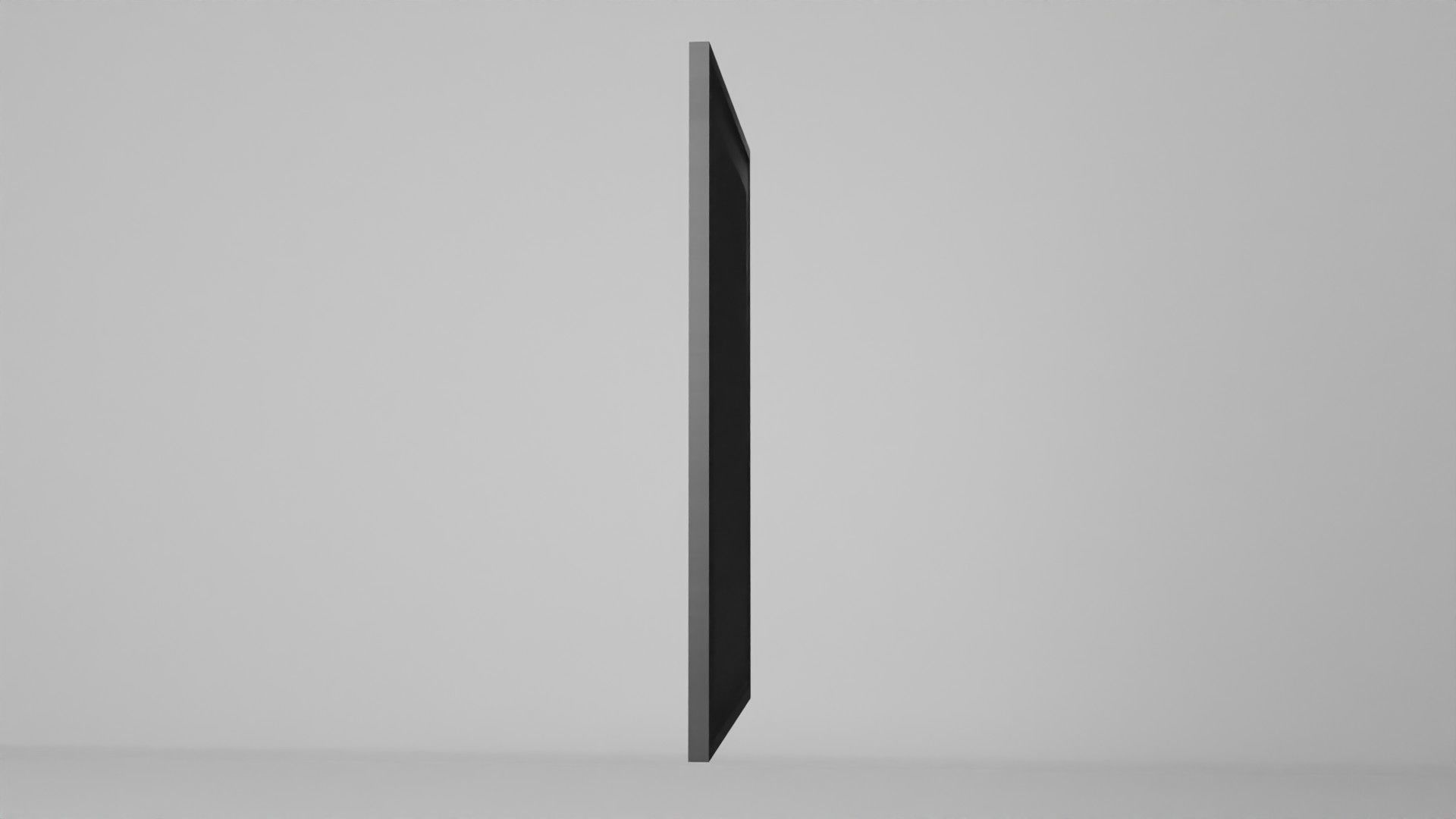 Abstract  Art painting on canvas Low-poly 3D model_6